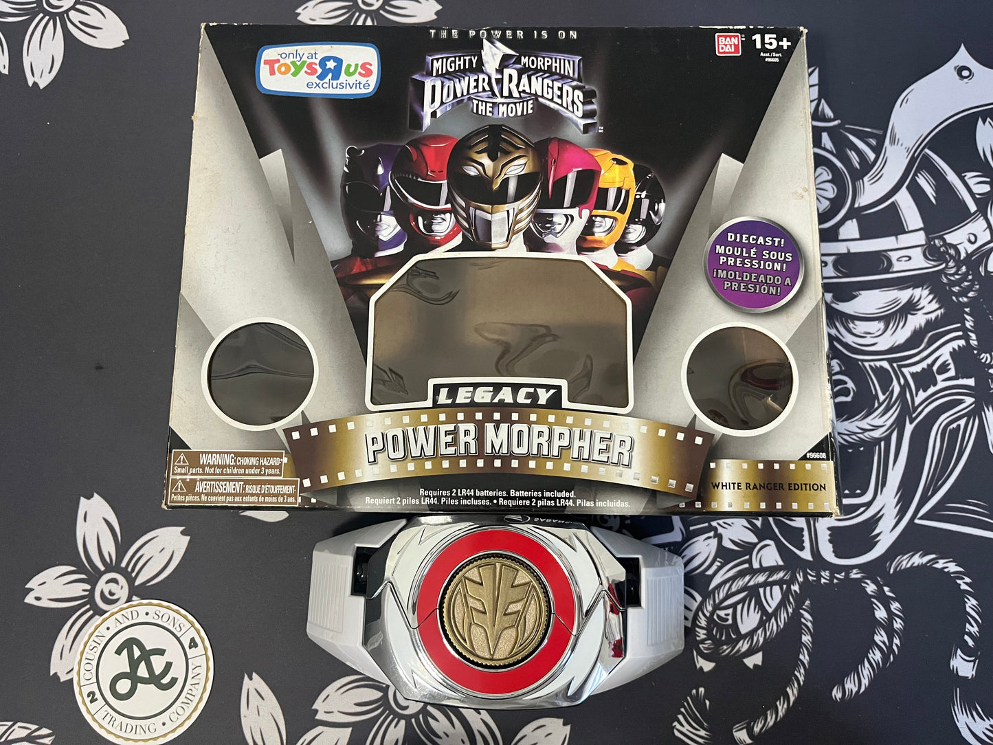 Bandai Power Rangers The Movie Legacy White Ranger Power Morpher Toys R Us