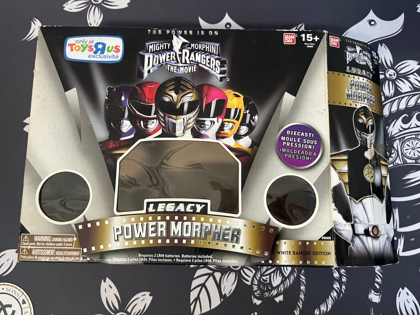 Bandai Power Rangers The Movie Legacy White Ranger Power Morpher Toys R Us