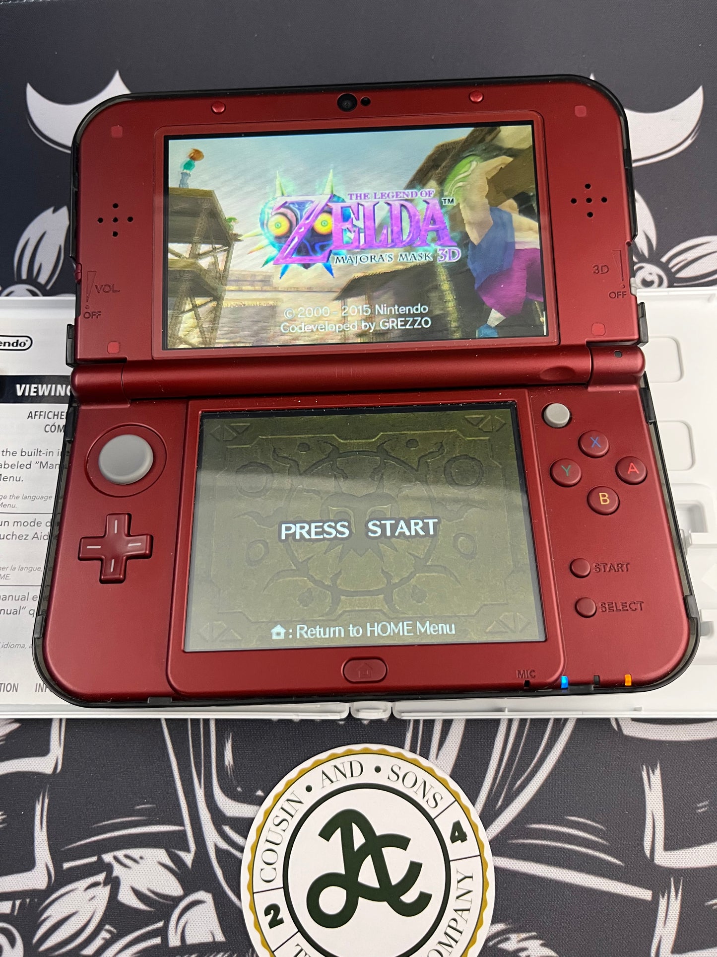 Zelda Majora's Mask 3D Nintendo 3DS
