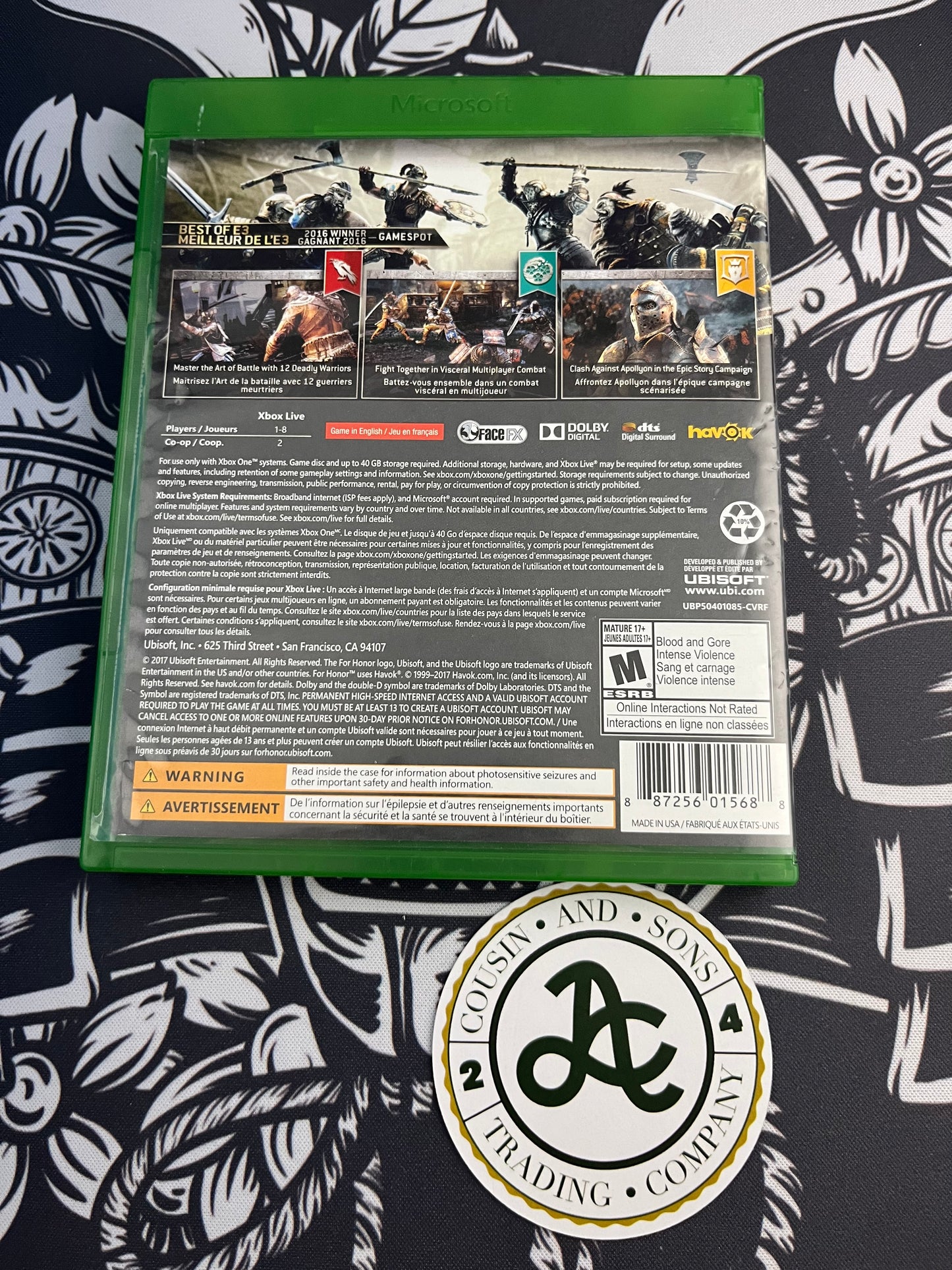 For Honor Xbox One