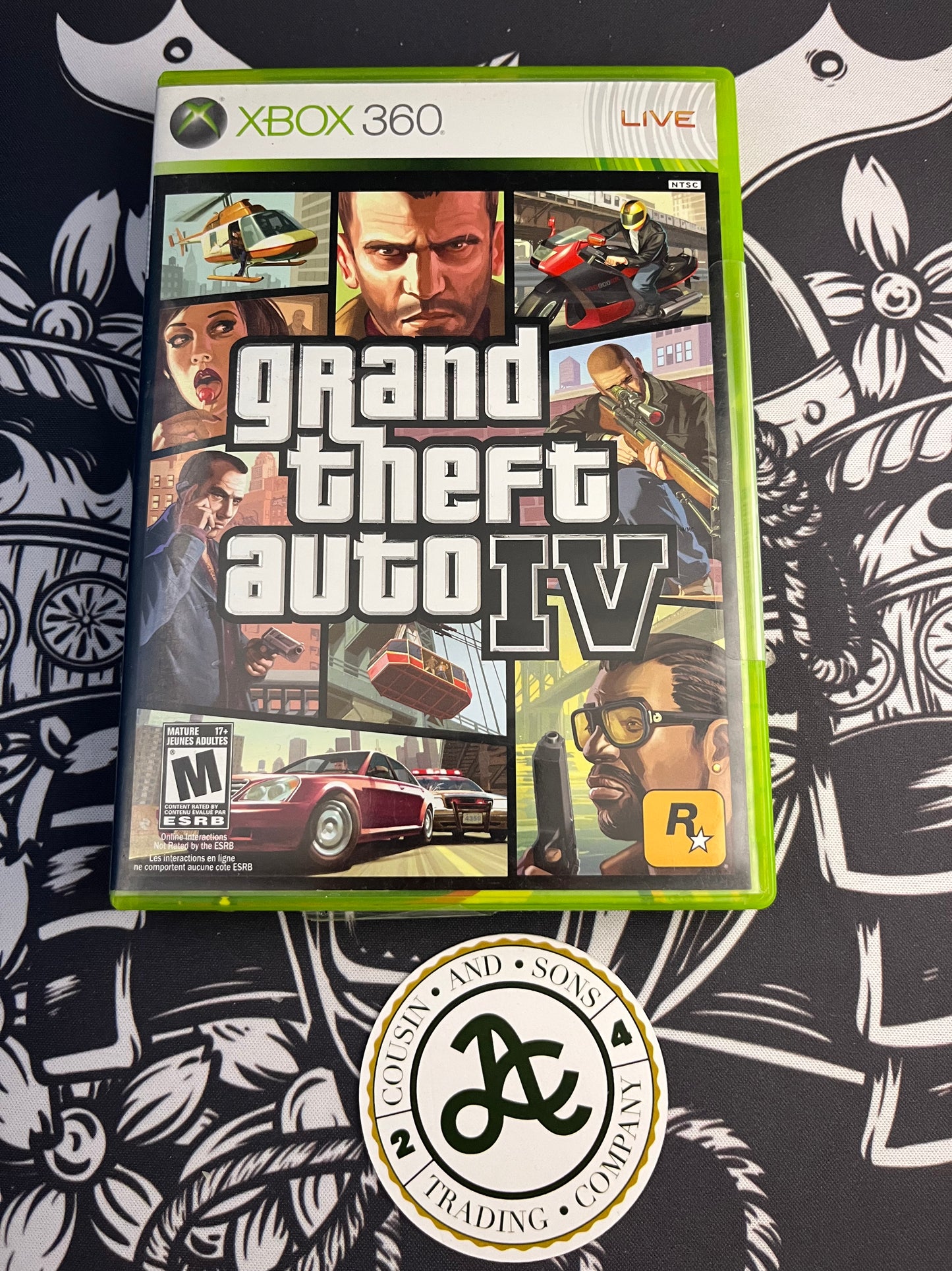 Grand Theft Auto IV Xbox 360 CIB (Dmg)