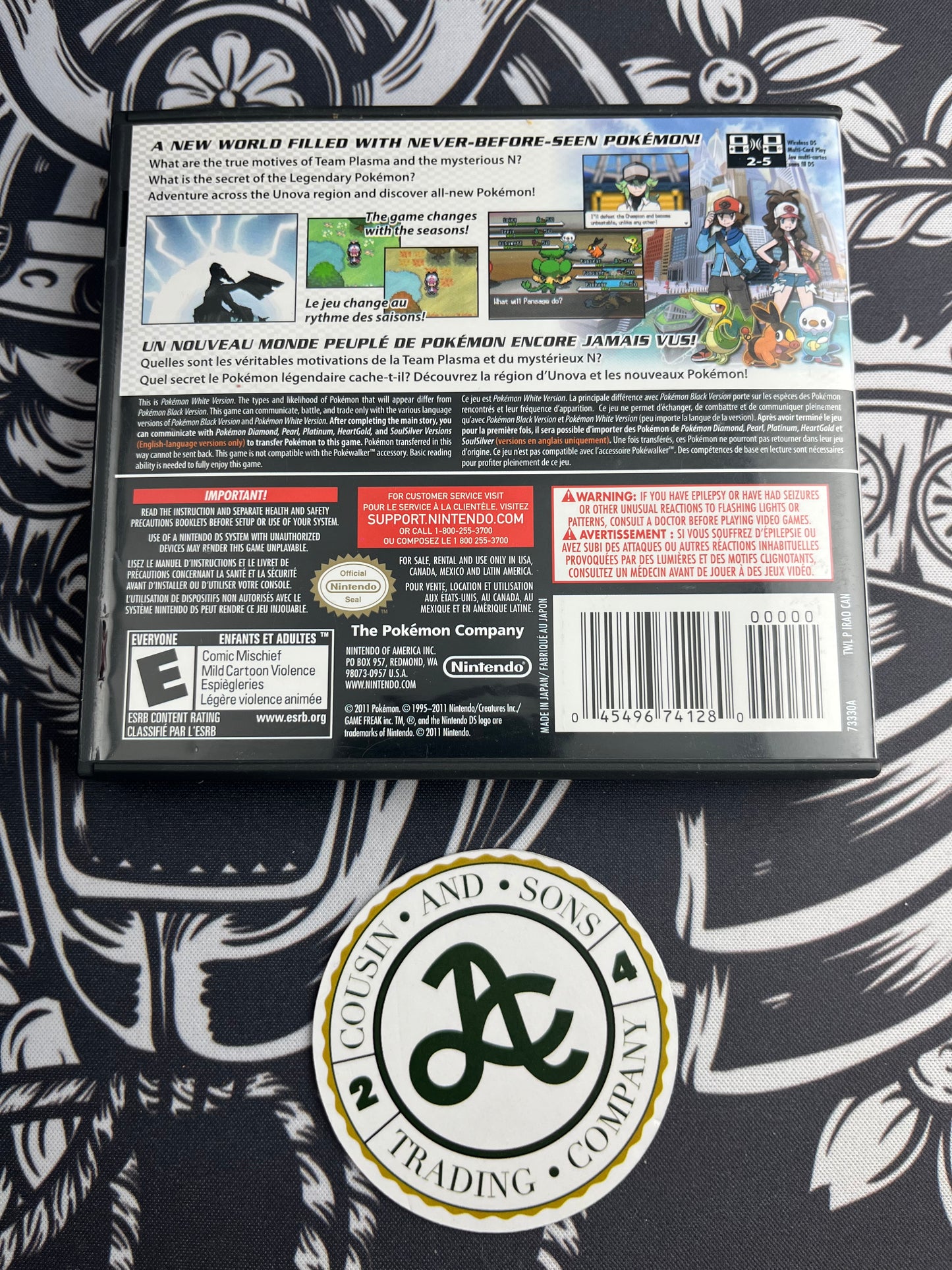 Pokemon White Nintendo DS