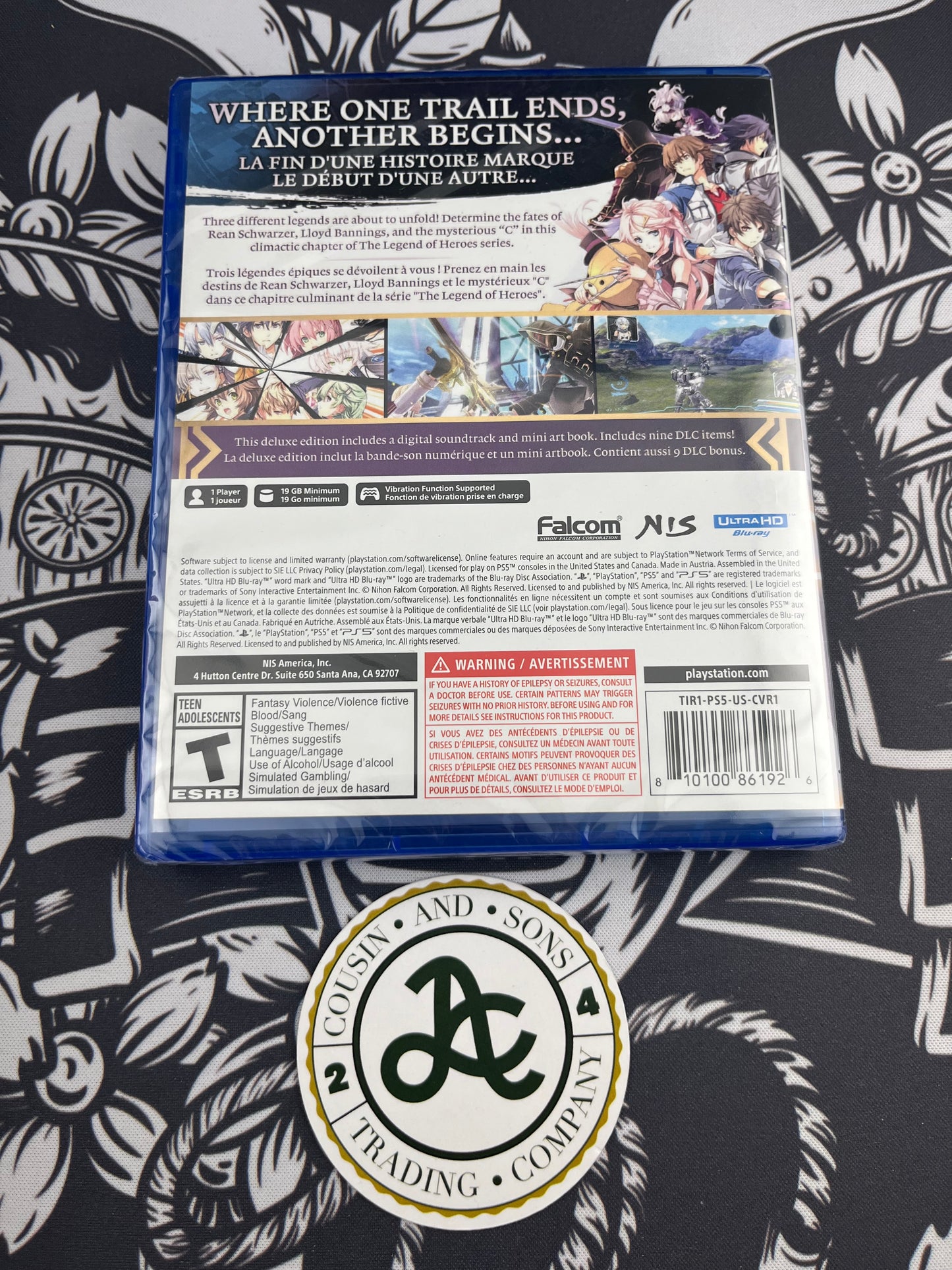 Legend of Heroes: Trails Into Reverie Playstation 5 BNIB