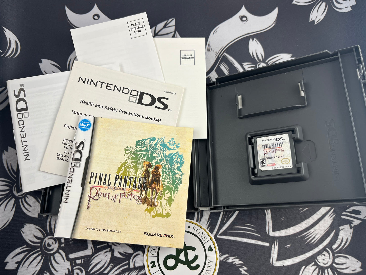 Final Fantasy Crystal Chronicles Ring of Fates Nintendo DS CIB