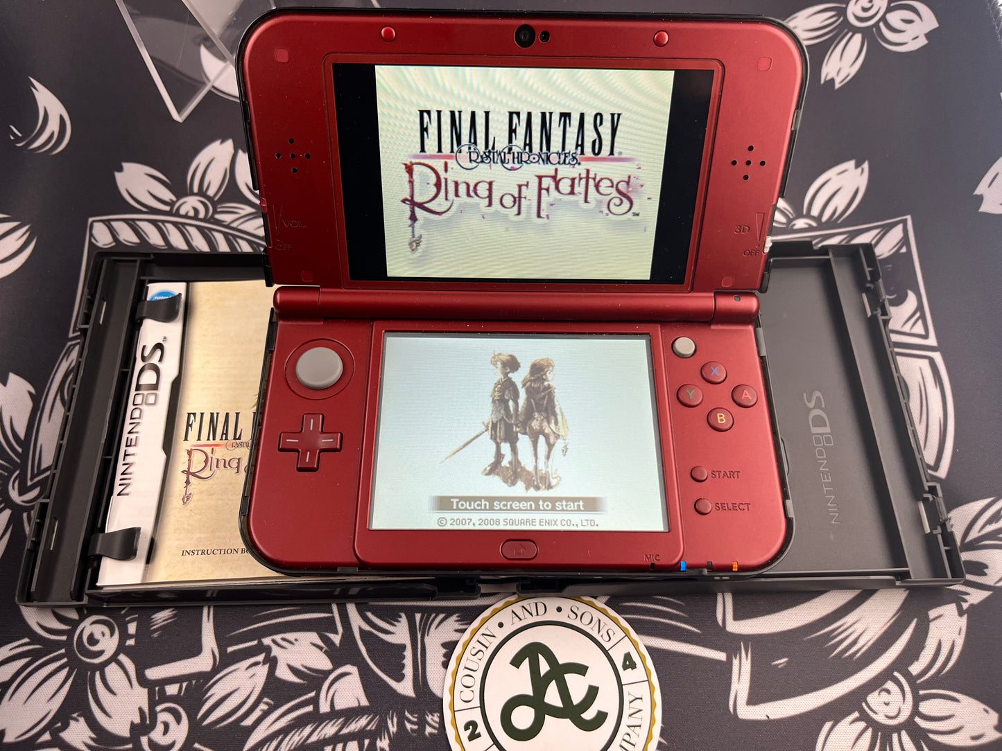 Final Fantasy Crystal Chronicles Ring of Fates Nintendo DS CIB