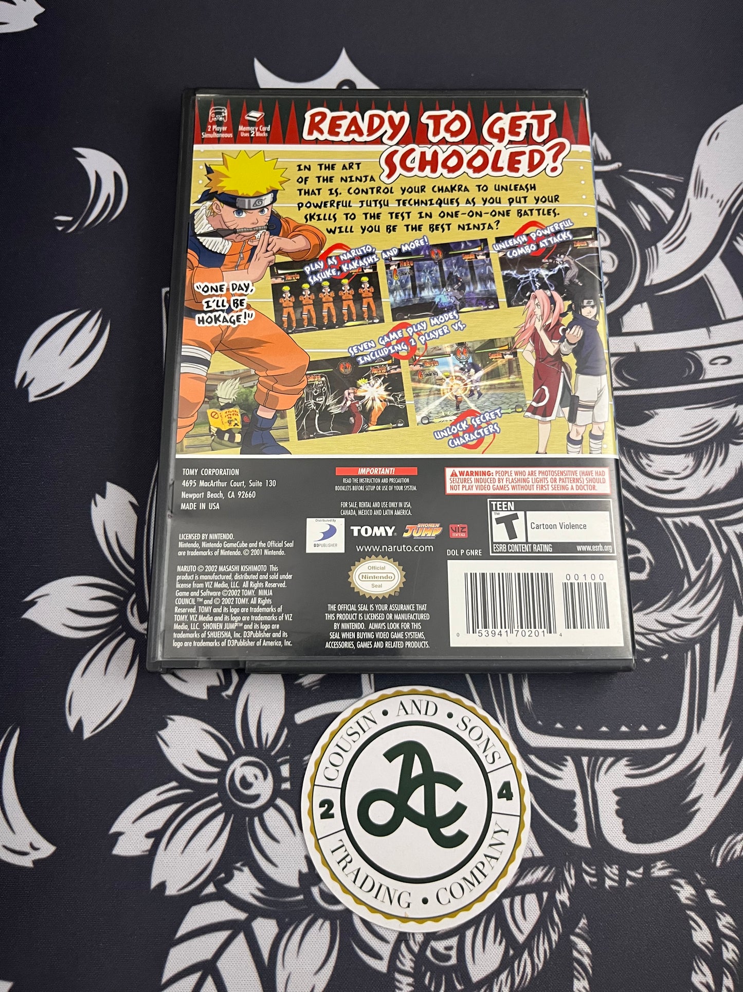 Naruto Clash of Ninja Gamecube CIB