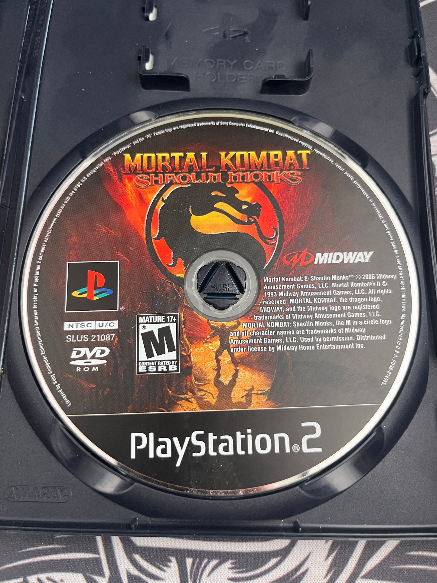 Mortal Kombat Shaolin Monks PS2 CIB (Damaged)