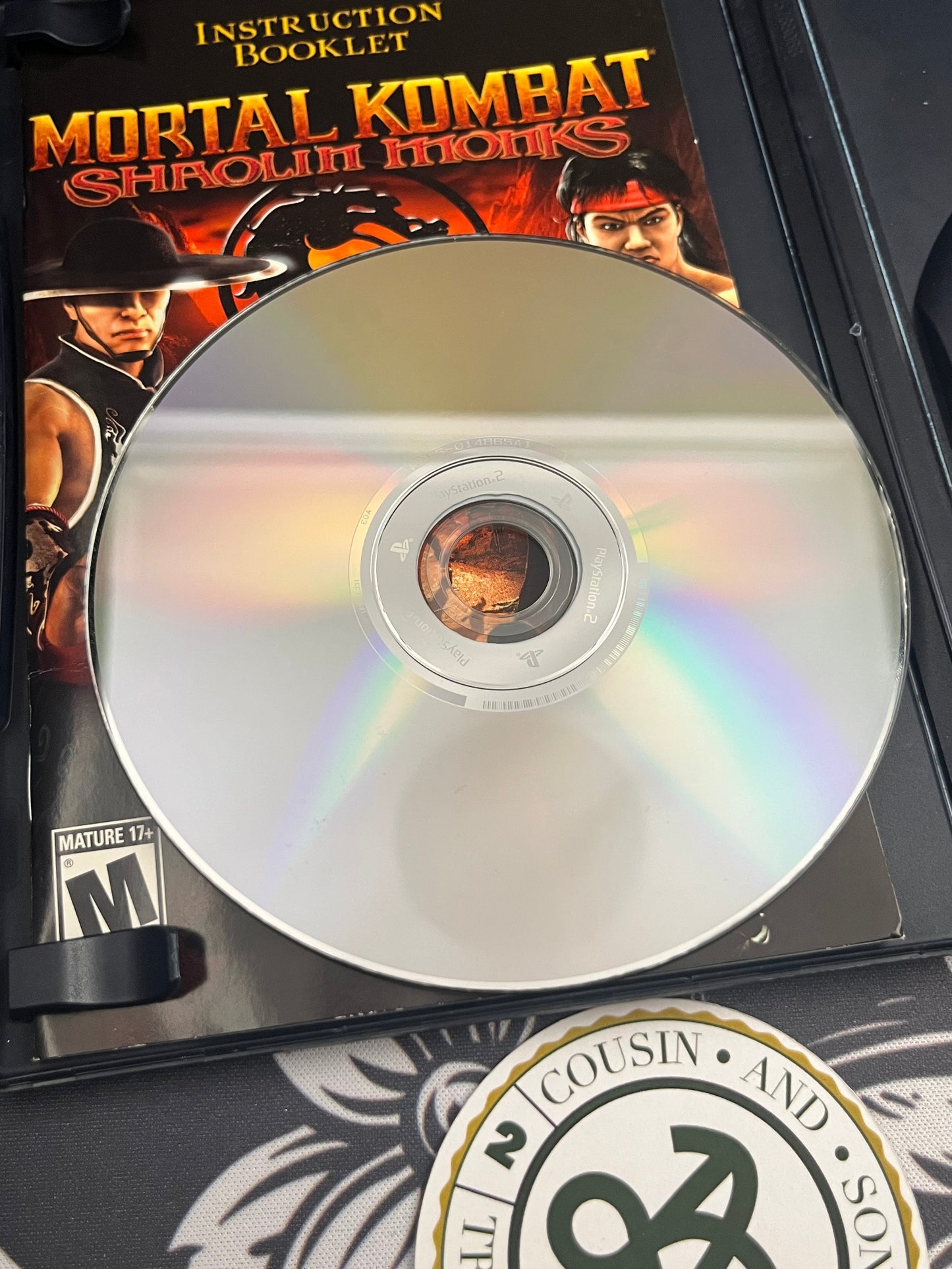 Mortal Kombat Shaolin Monks PS2 CIB (Damaged)