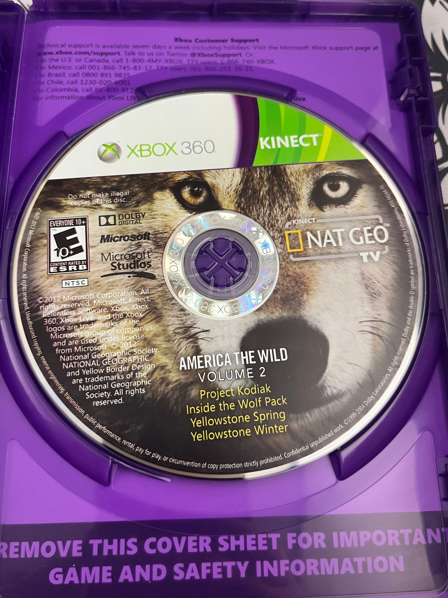Nat Geo TV for Kinect Xbox 360