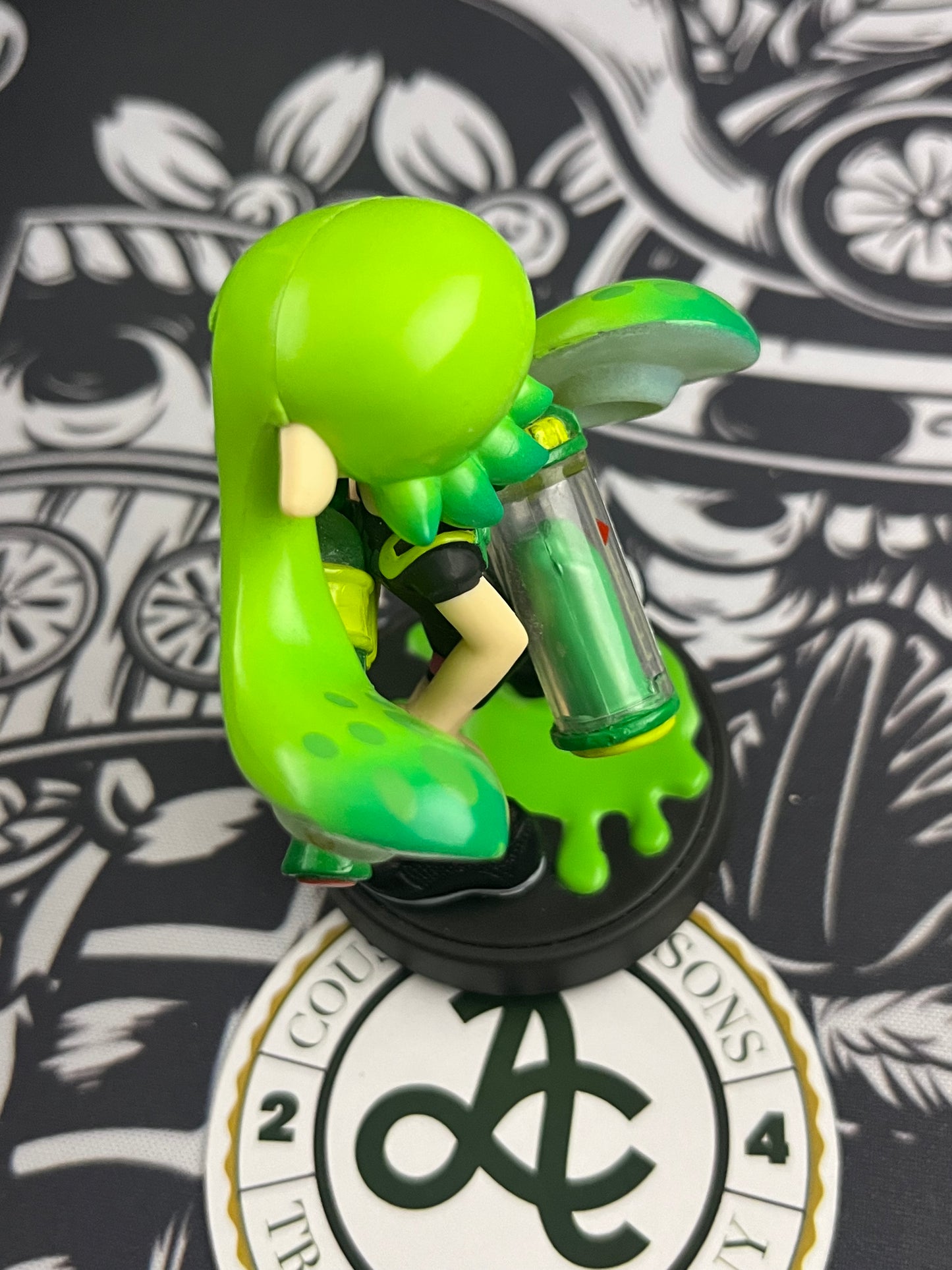 Inkling Girl - Green Amiibo Loose