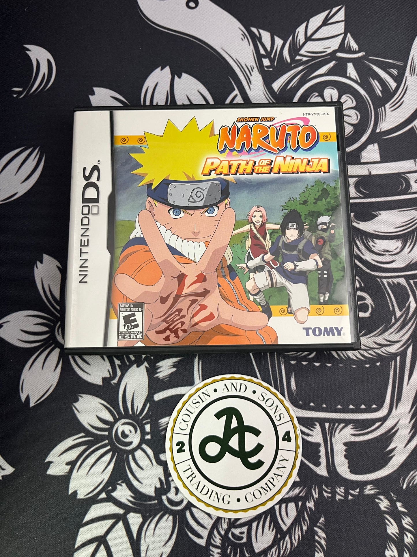 Naruto Path of The Ninja Nintendo DS CIB