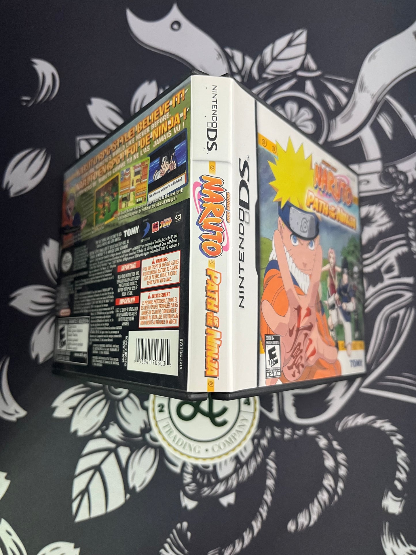 Naruto Path of The Ninja Nintendo DS CIB