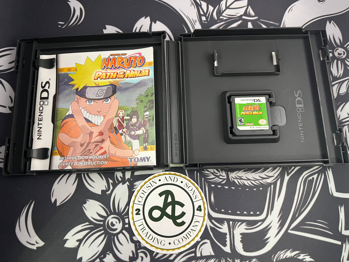 Naruto Path of The Ninja Nintendo DS CIB
