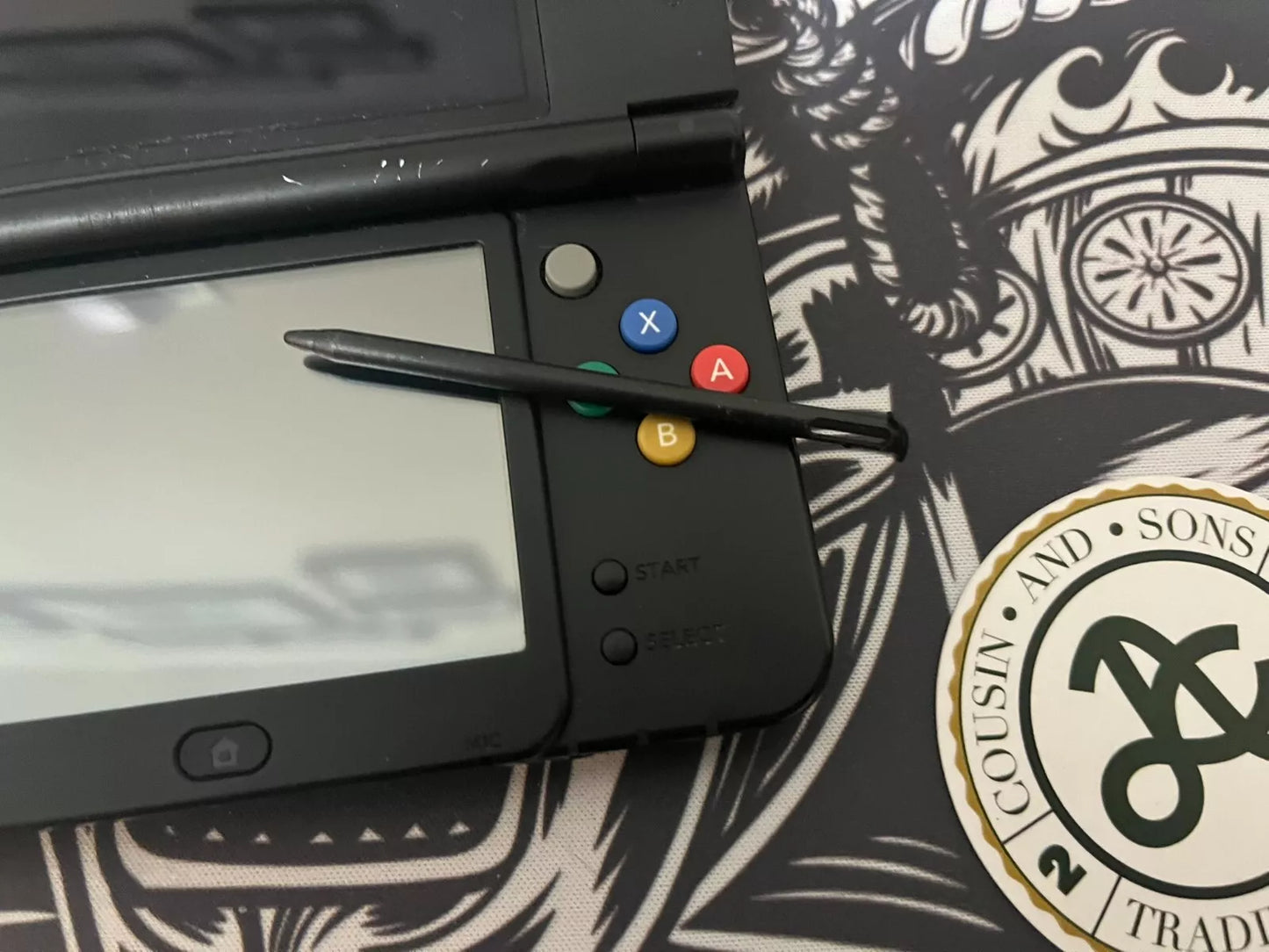 New Nintendo 3DS Super Mario Black Edition Nintendo 3DS Bundle Tested + 3 Games