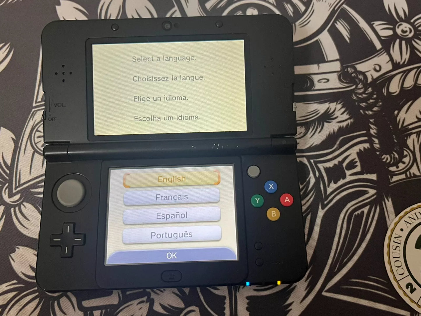 New Nintendo 3DS Super Mario Black Edition Nintendo 3DS Bundle Tested + 3 Games