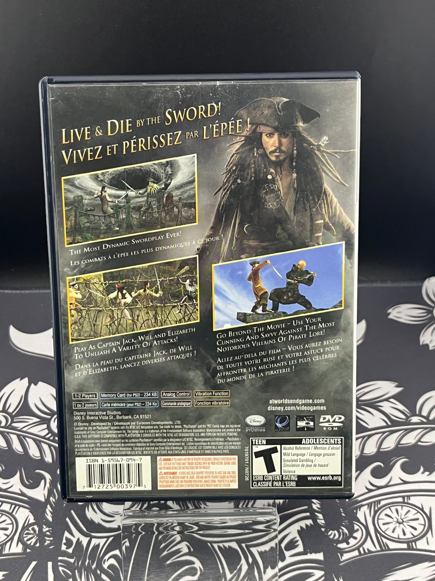 Pirates of the Caribbean at World End PS2 CIB