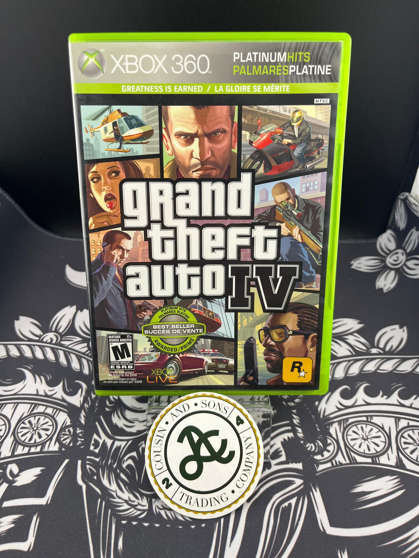 Grand Theft Auto IV GTA 4 PH Xbox 360 No Map