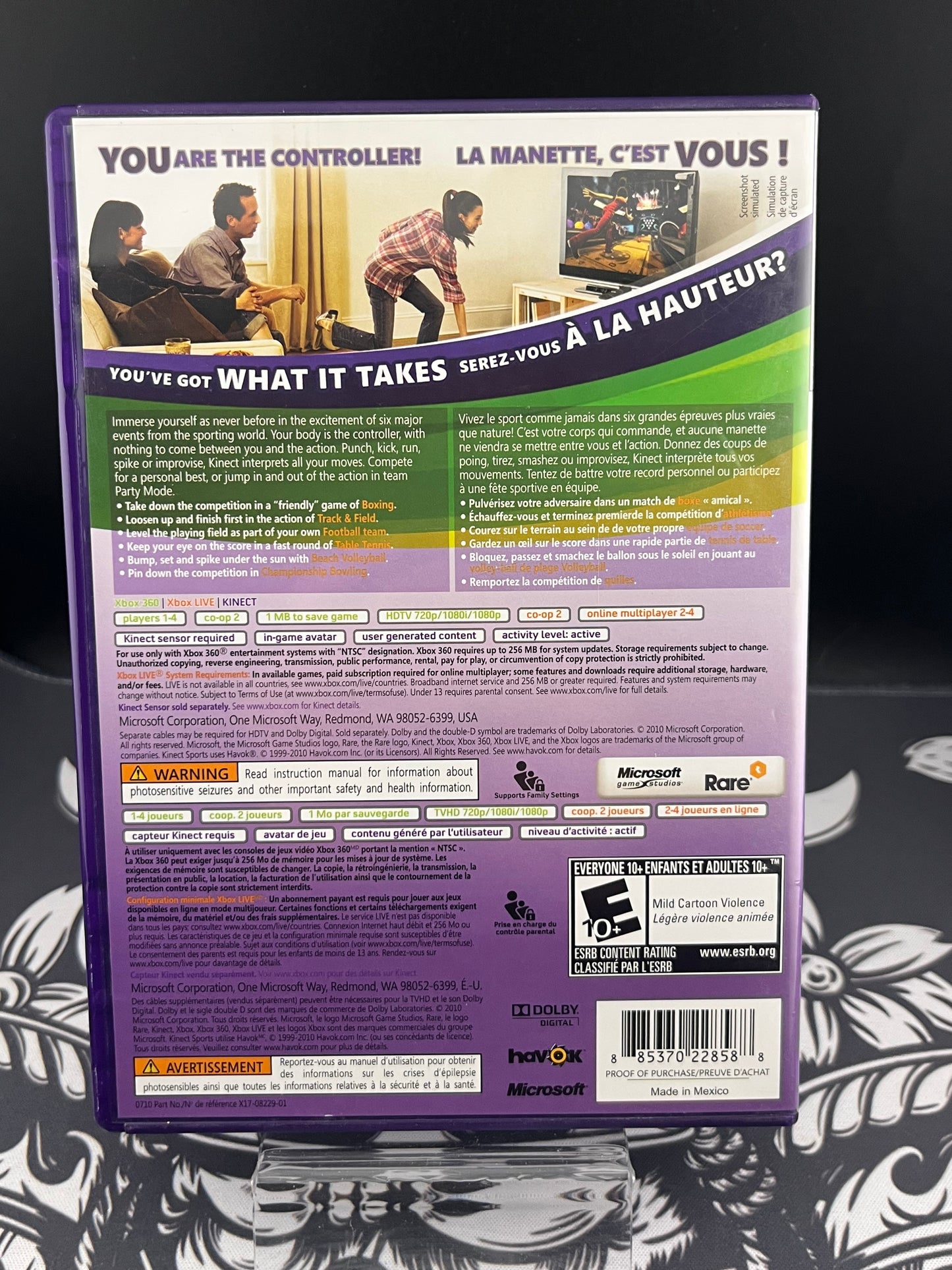 Kinect Sports Xbox 360 CIB