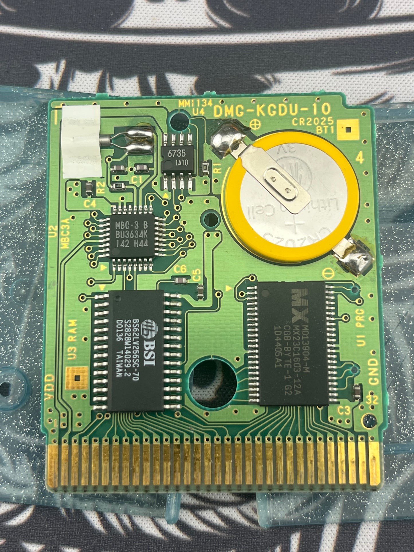 Pokémon Crystal No Label