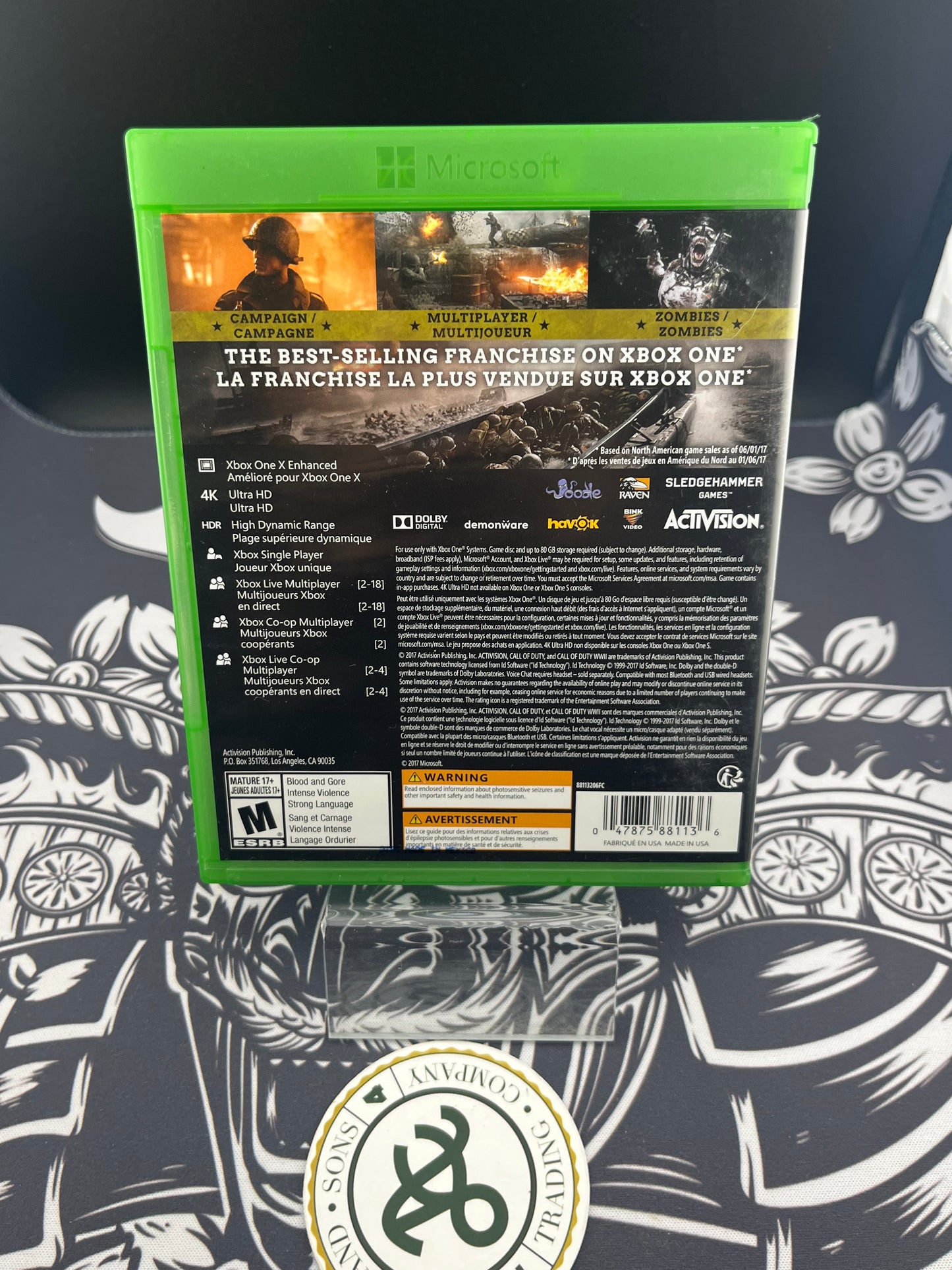 Call of Duty WW2 Xbox One CIB