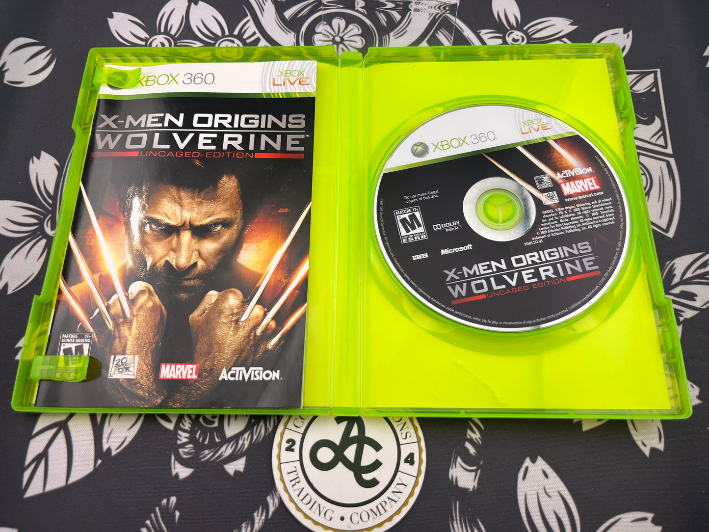 X Men Origins Wolverine Xbox 360 CIB