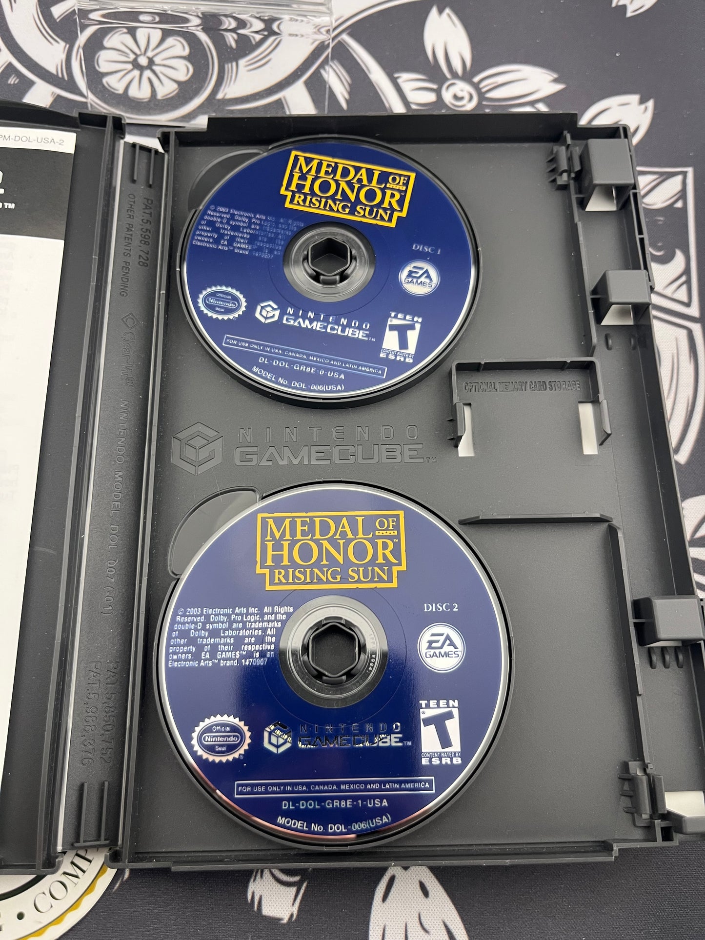 Medal of Honor Rising Sun GameCube No Manual
