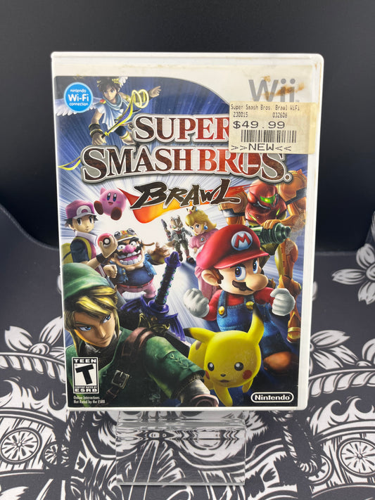 Super Smash Bros Brawl Wii CIB