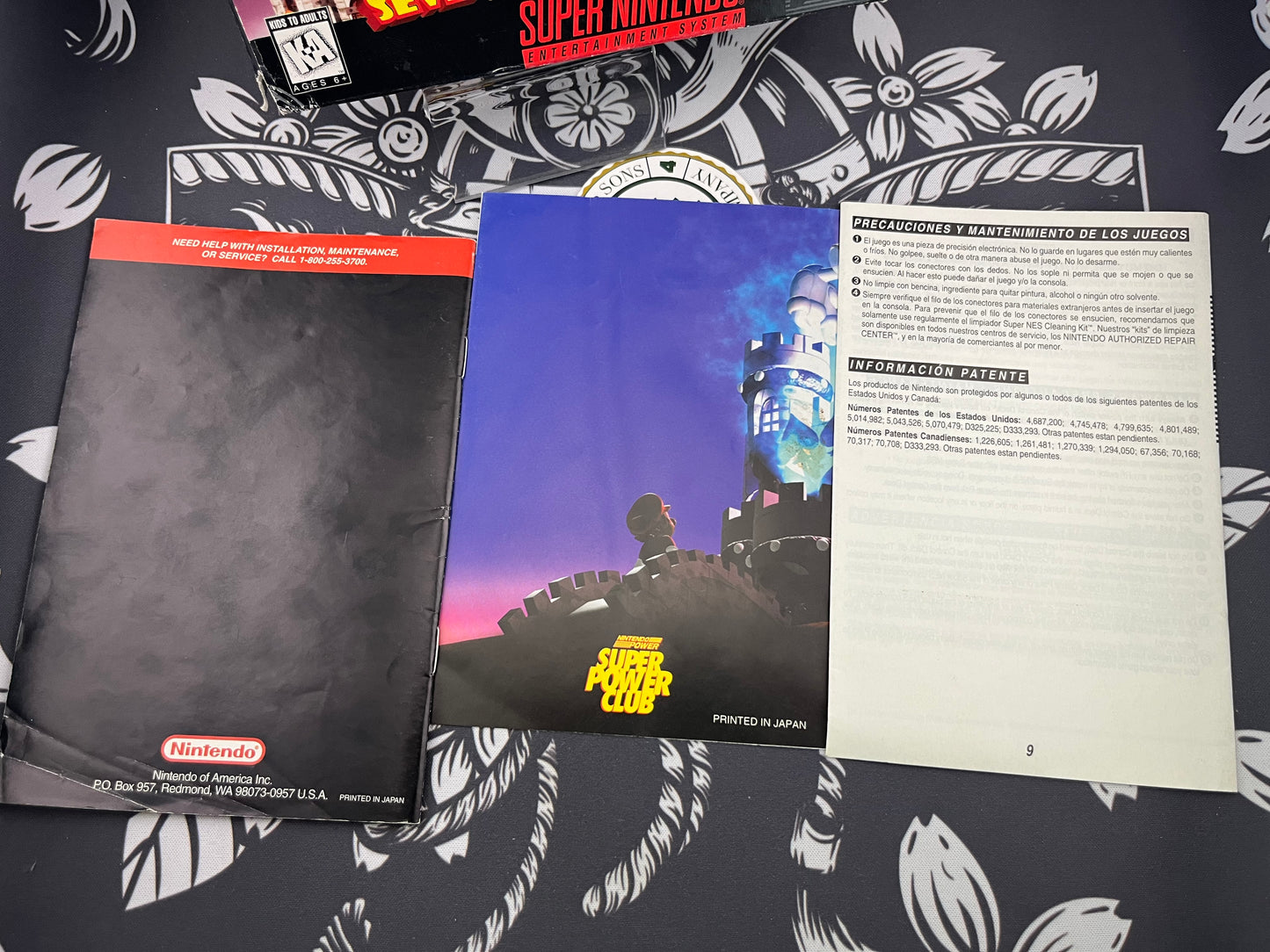Super Mario RPG Legend of the Seven Stars  SNES CIB