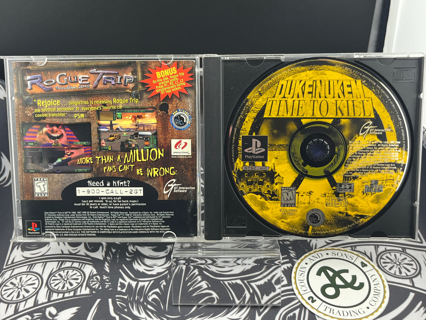 Duke Nukem Time To Kill PS1 CIB