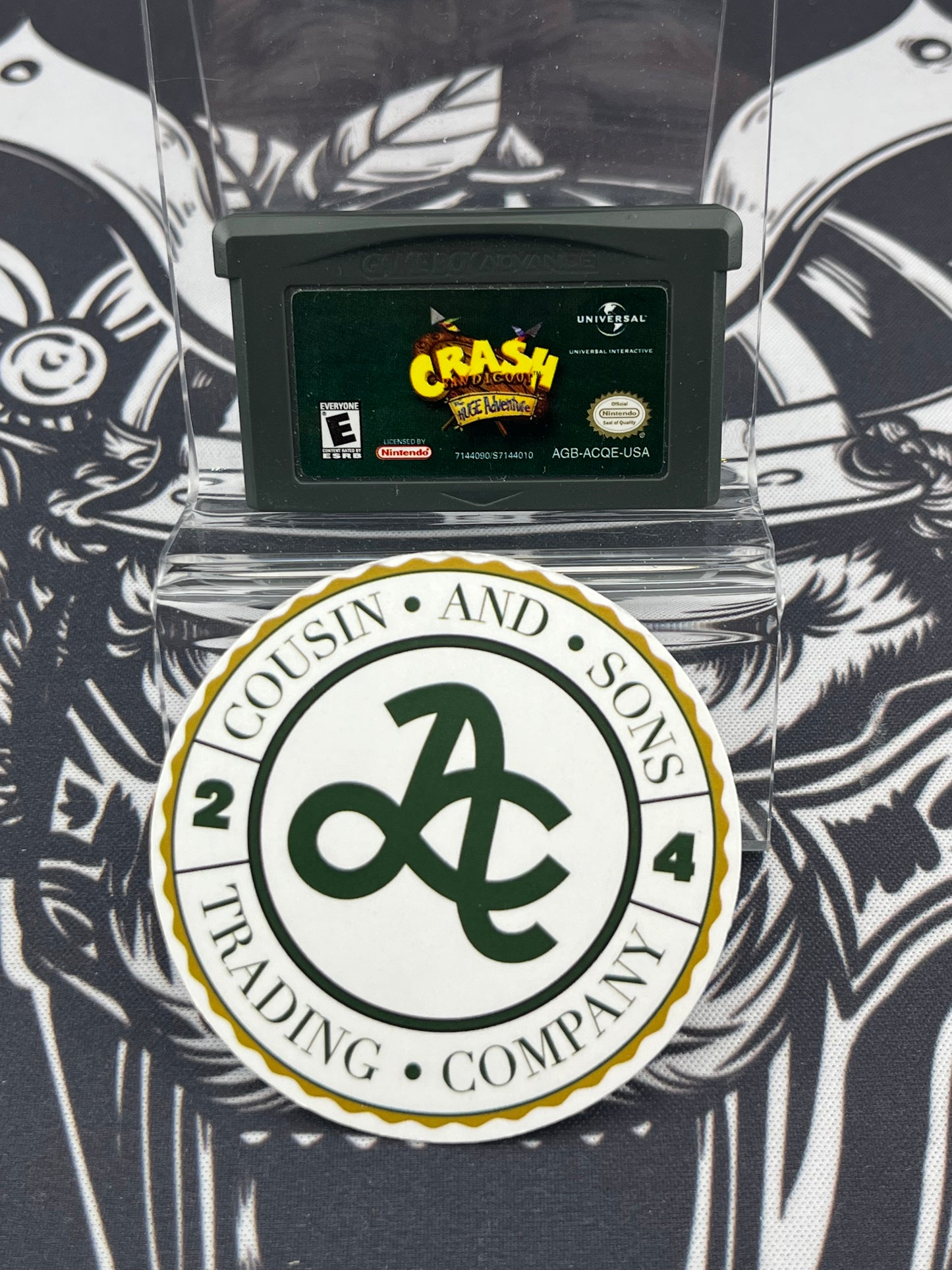Crash Bandicoot the Huge Adventure GBA Loose