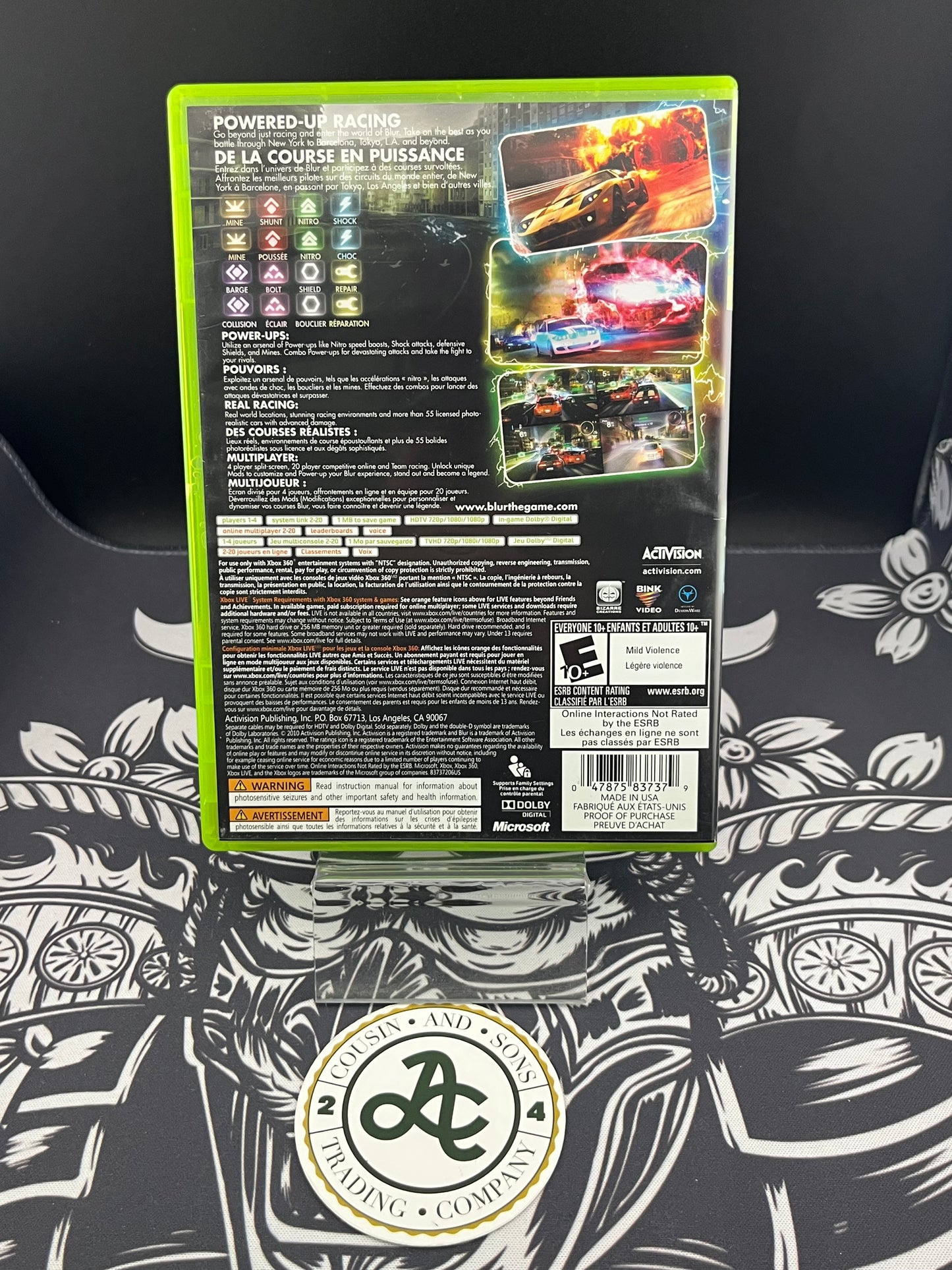 Blur Xbox 360 CIB