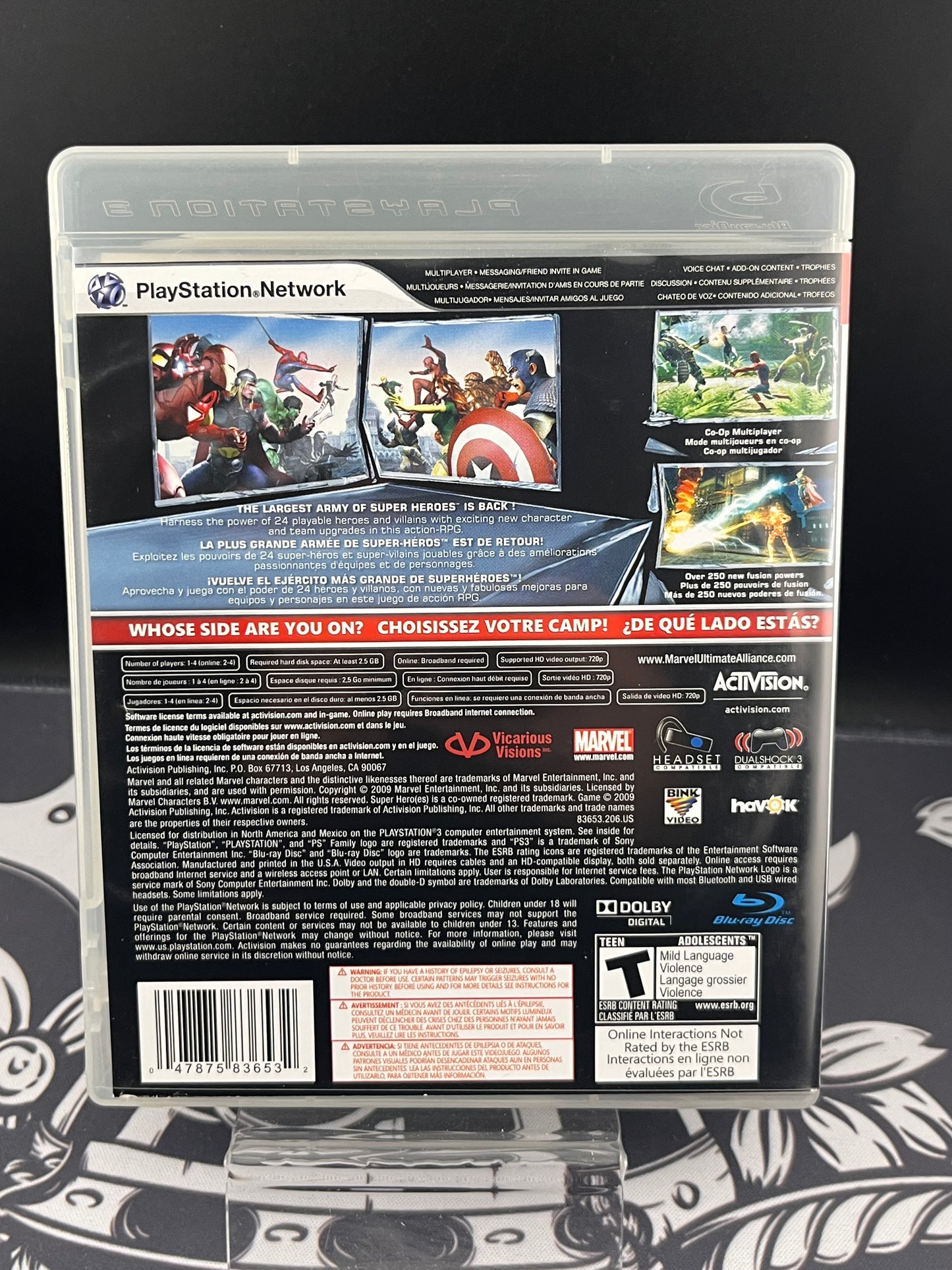 Marvel Ultimate Alliance 2 PS3 CIB