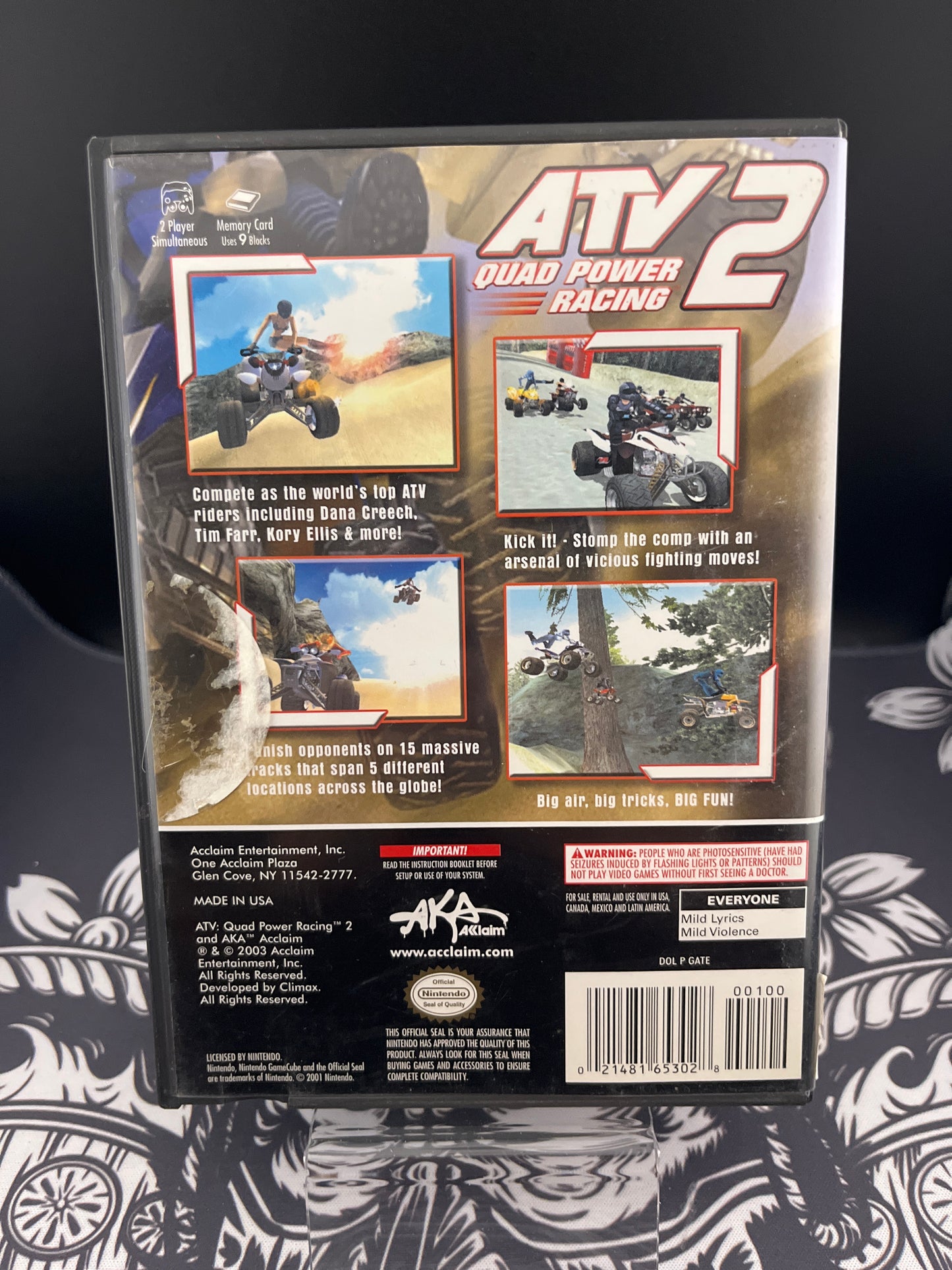 ATV Quad Power Racing 2 GameCube CIB