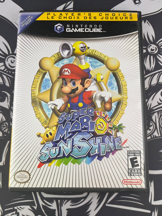 Super Mario Sunshine Players Choice GameCube CIB