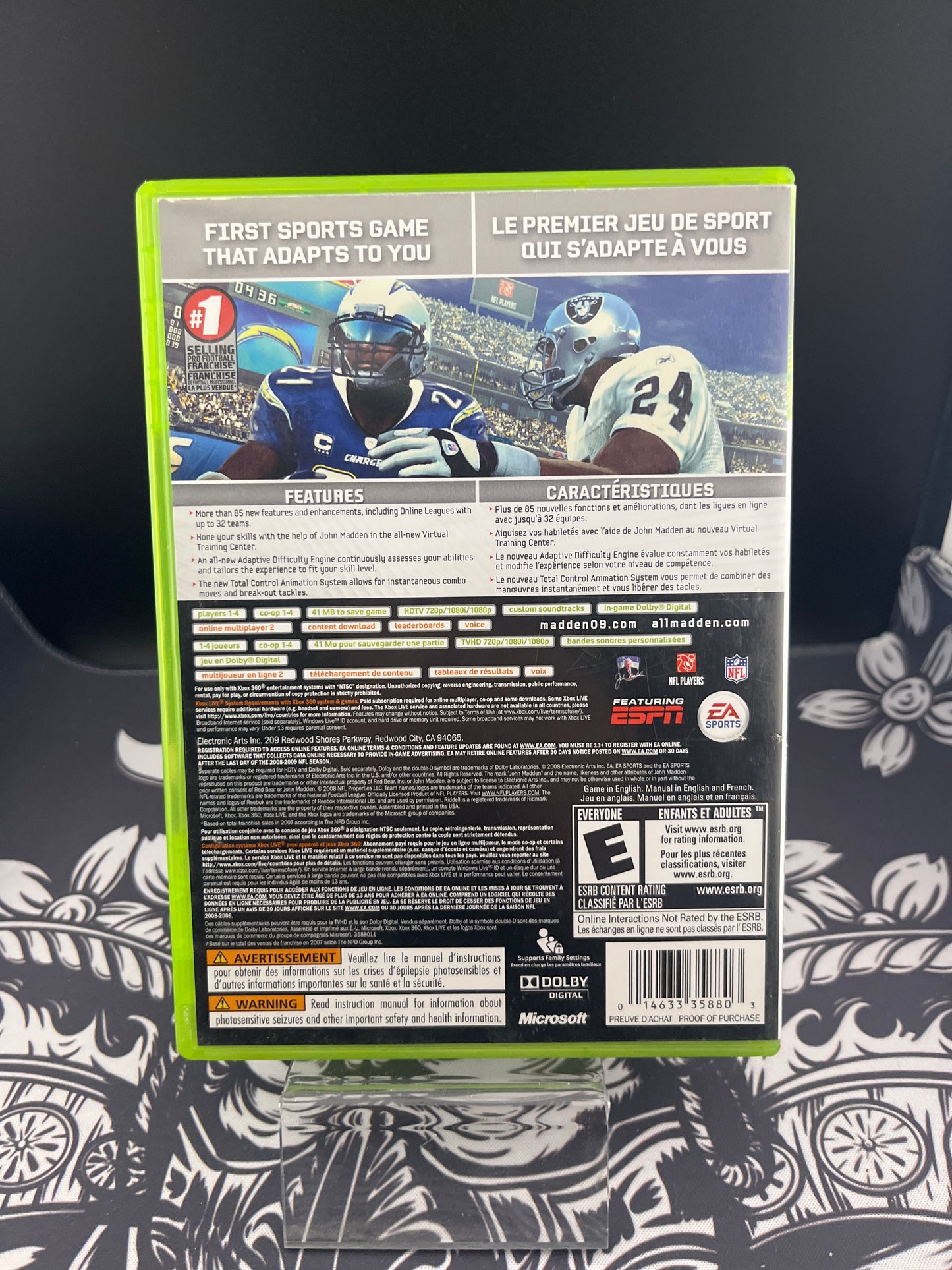 Madden NFL 09 CIB XBOX360