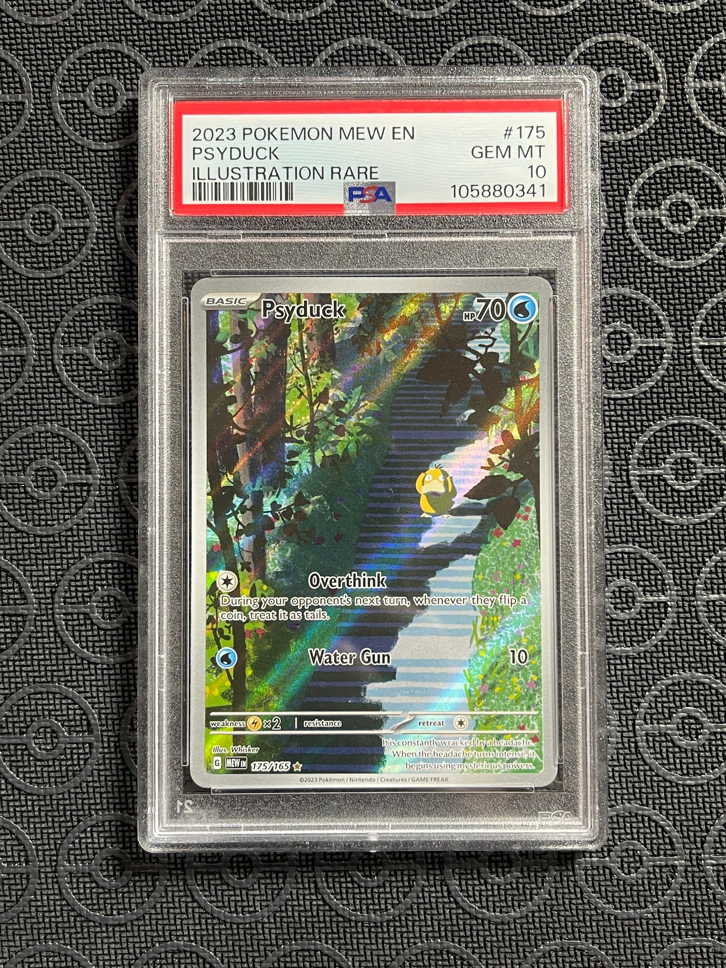 2023 151 #175 Psyduck Illustration Rare PSA 10