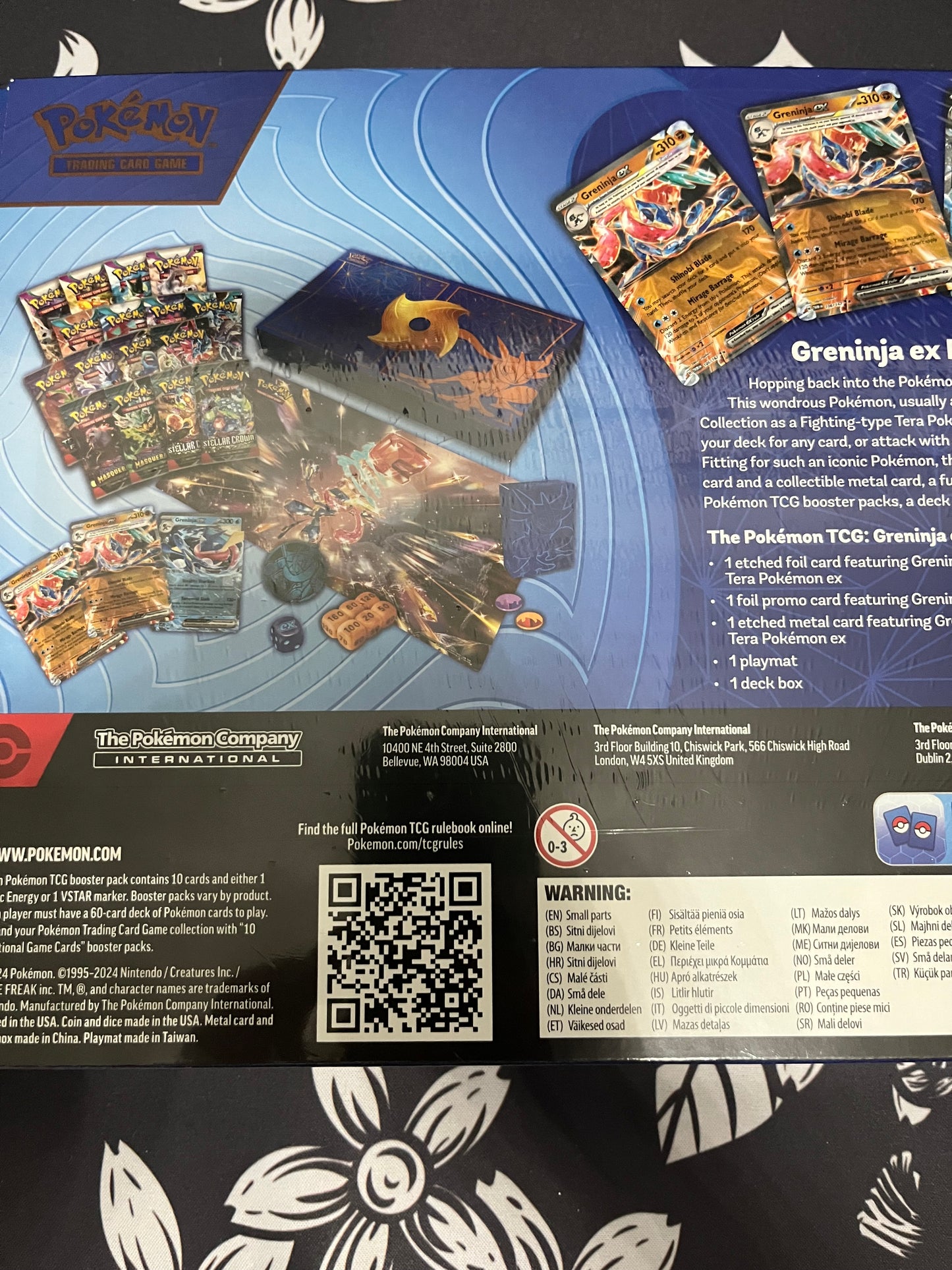 Greninja Premium EX Box
