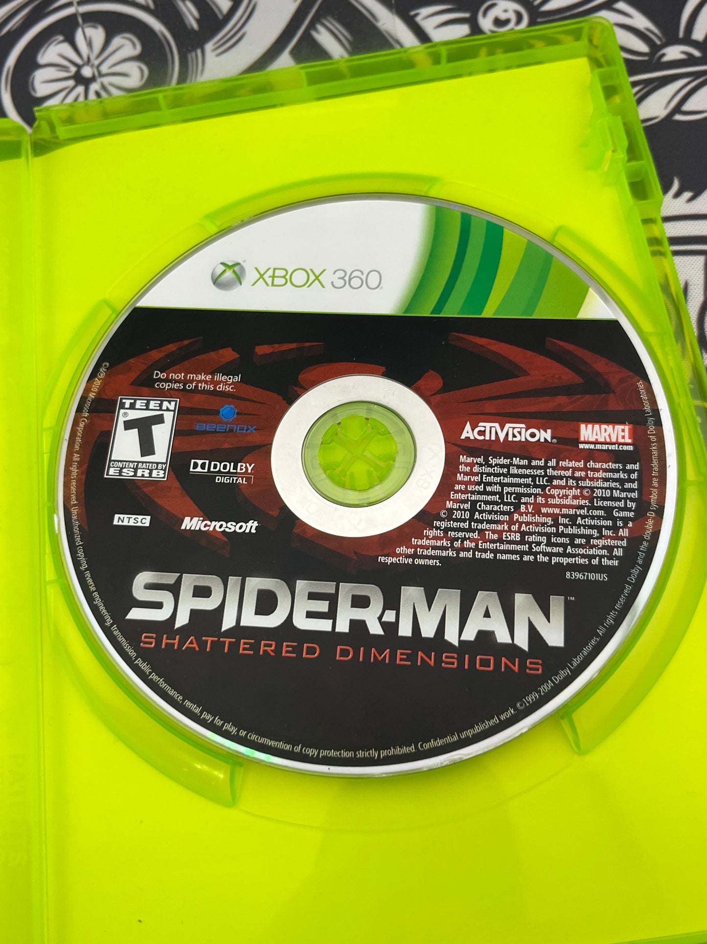 Spiderman Shattered Dimensions Xbox 360 CIB