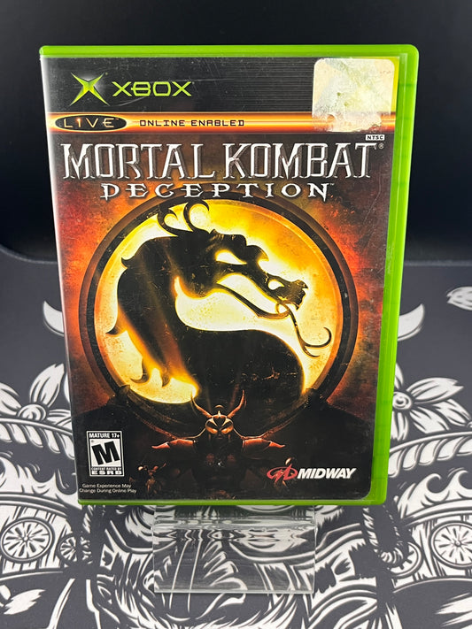 Mortal Kombat deception Xbox CIB