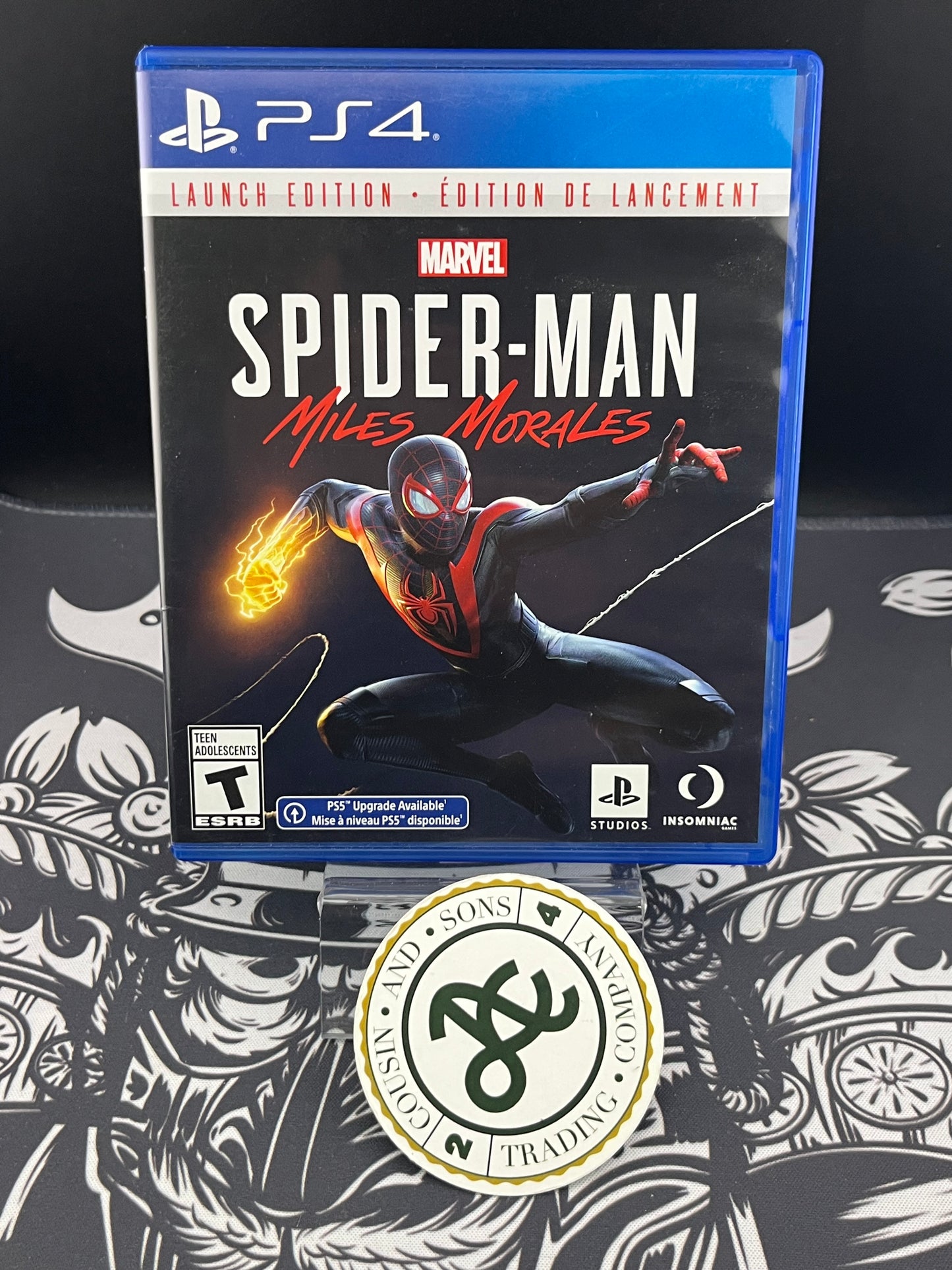 Marvel Spiderman Miles Morales PS4 CIB