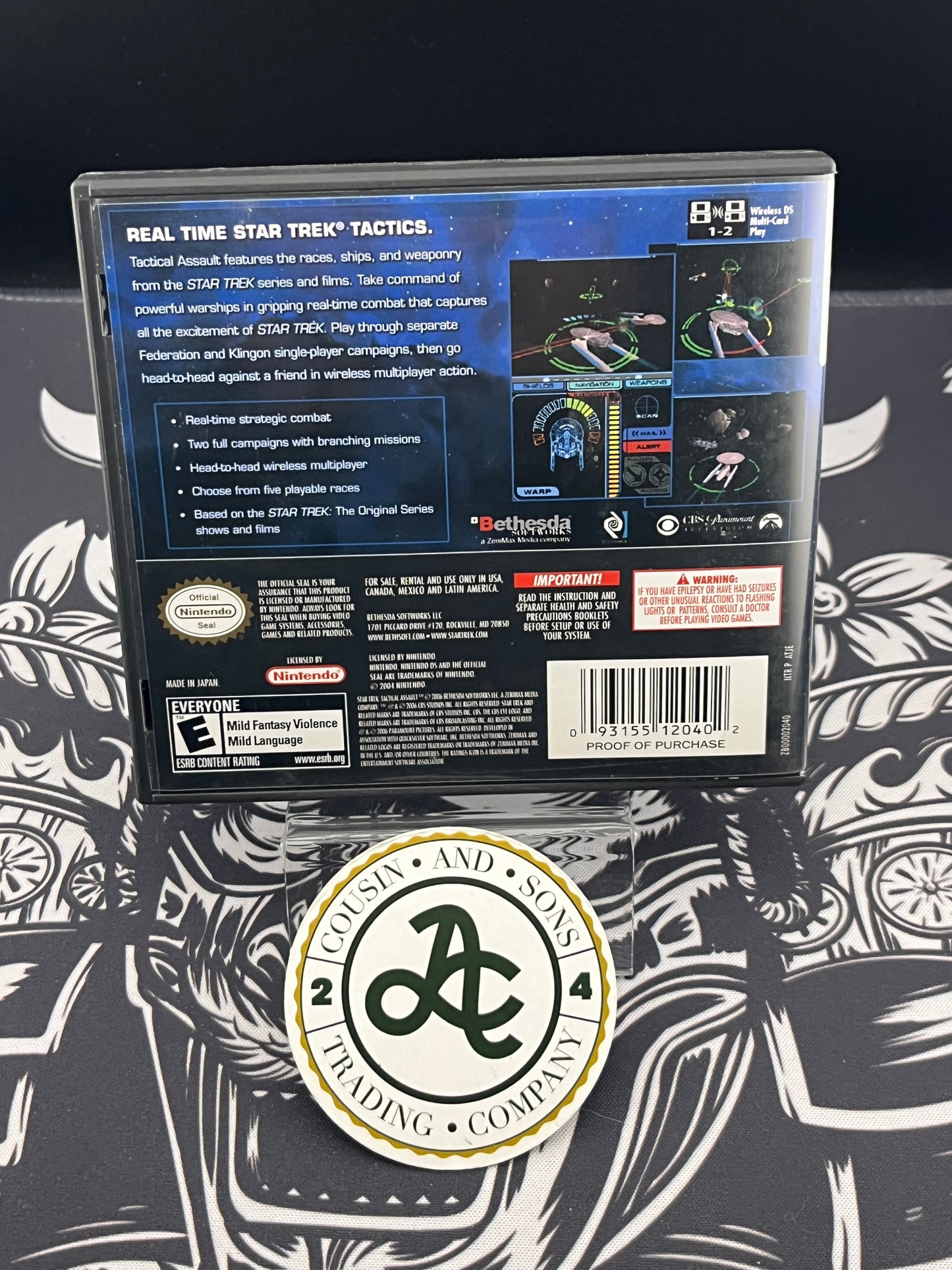 Star Trek Tactical Assault DS CIB