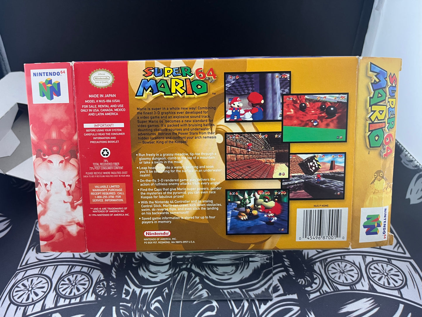 Super Mario 64 n64 Full CIB