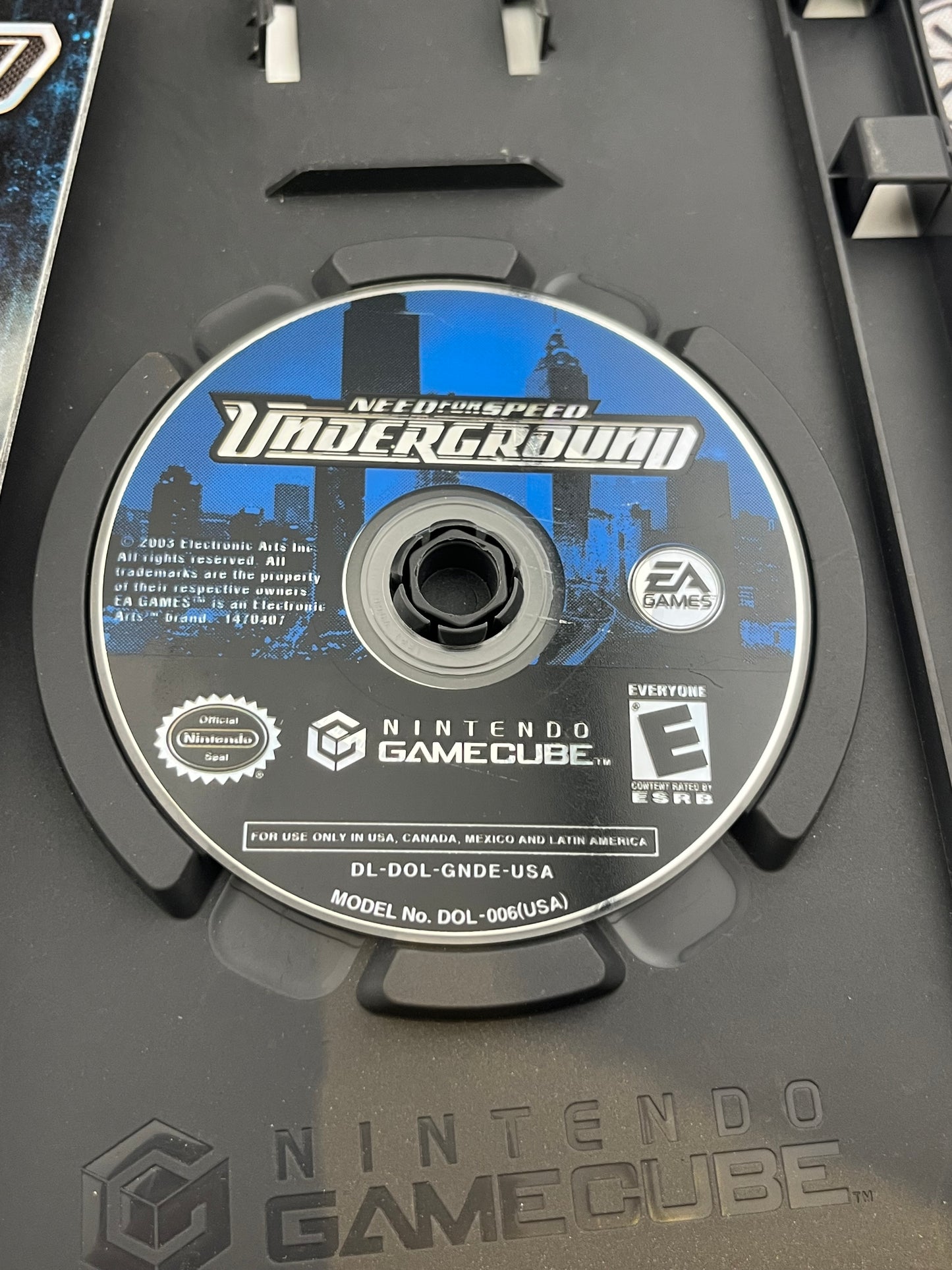 Need for Speed Underground Player Choice GameCube CIB