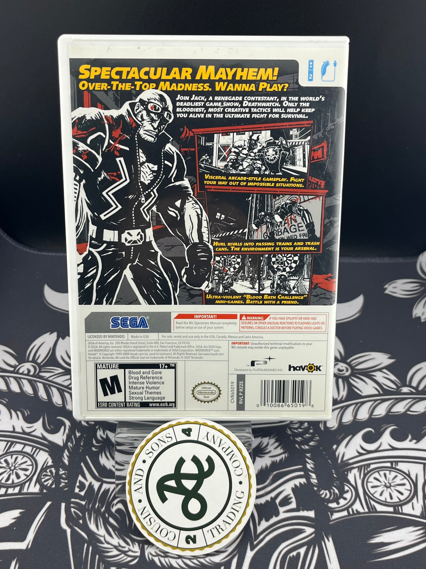 Mad World Wii CIB