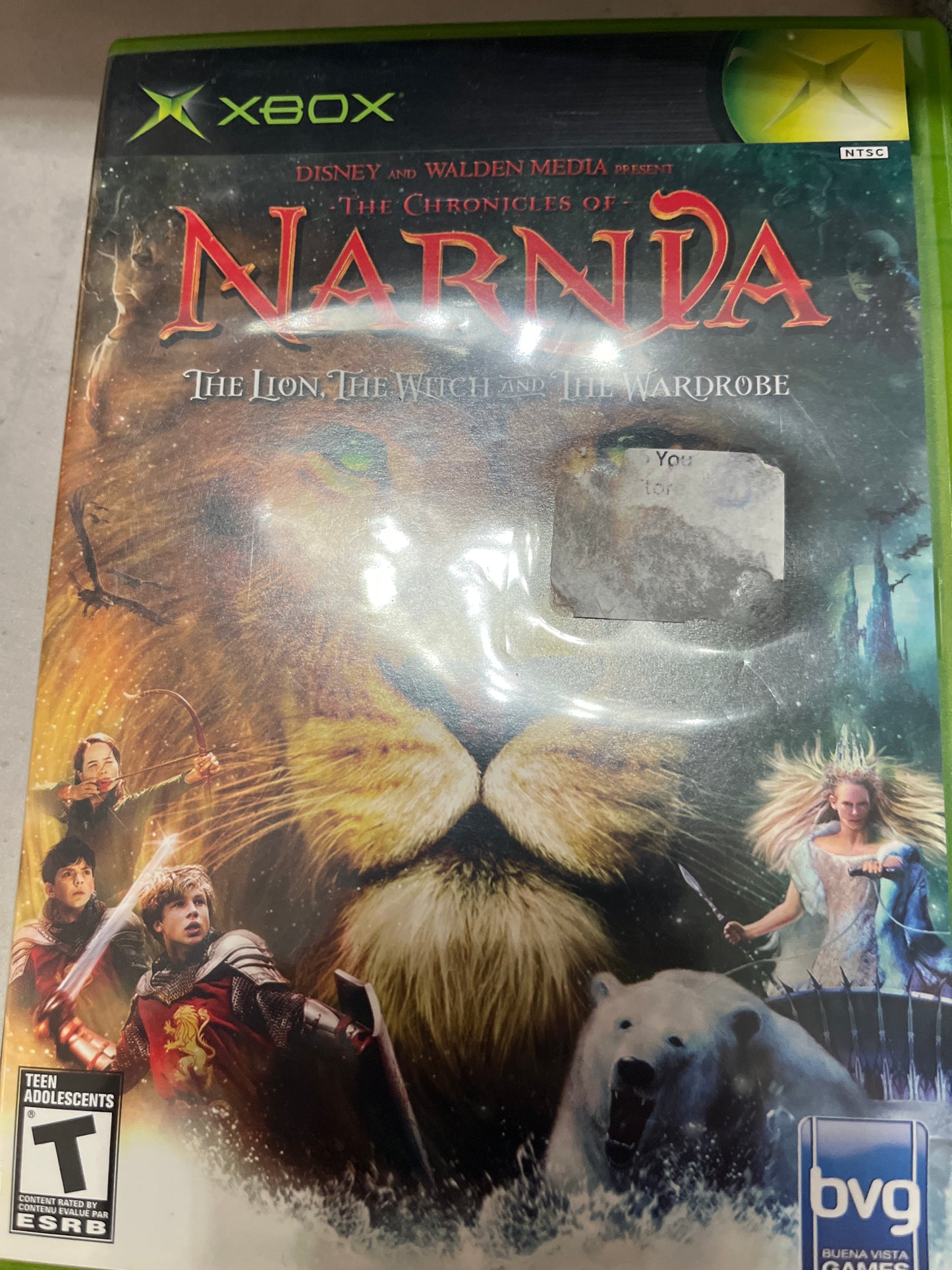 Narnia XboX CIB