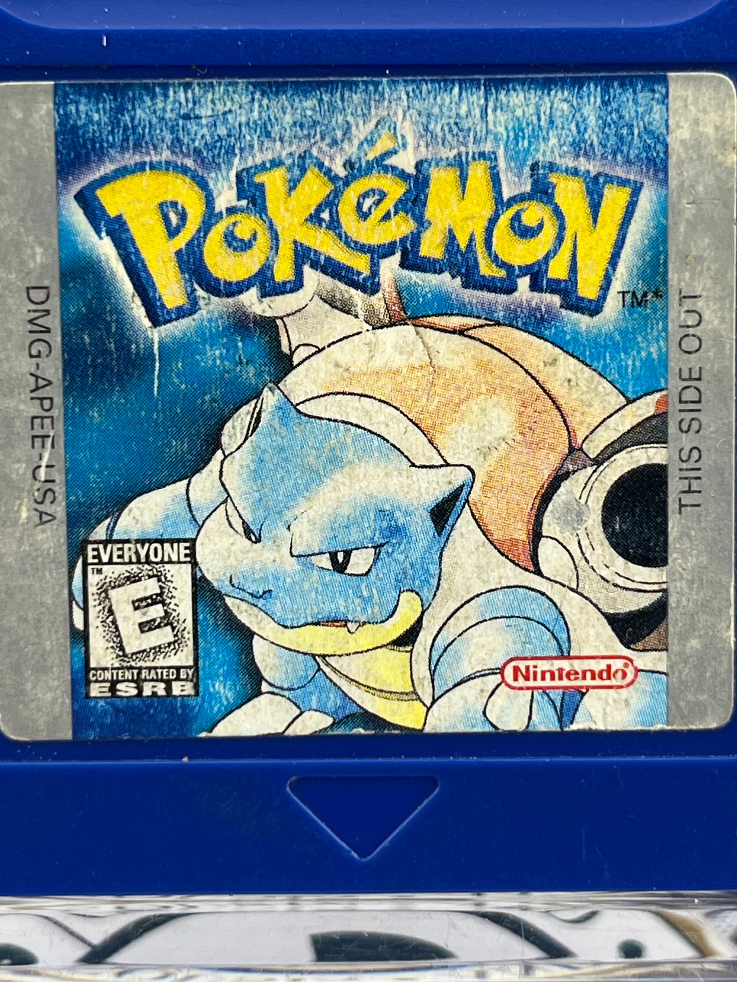 Pokémon Blue GBC Loose First Print