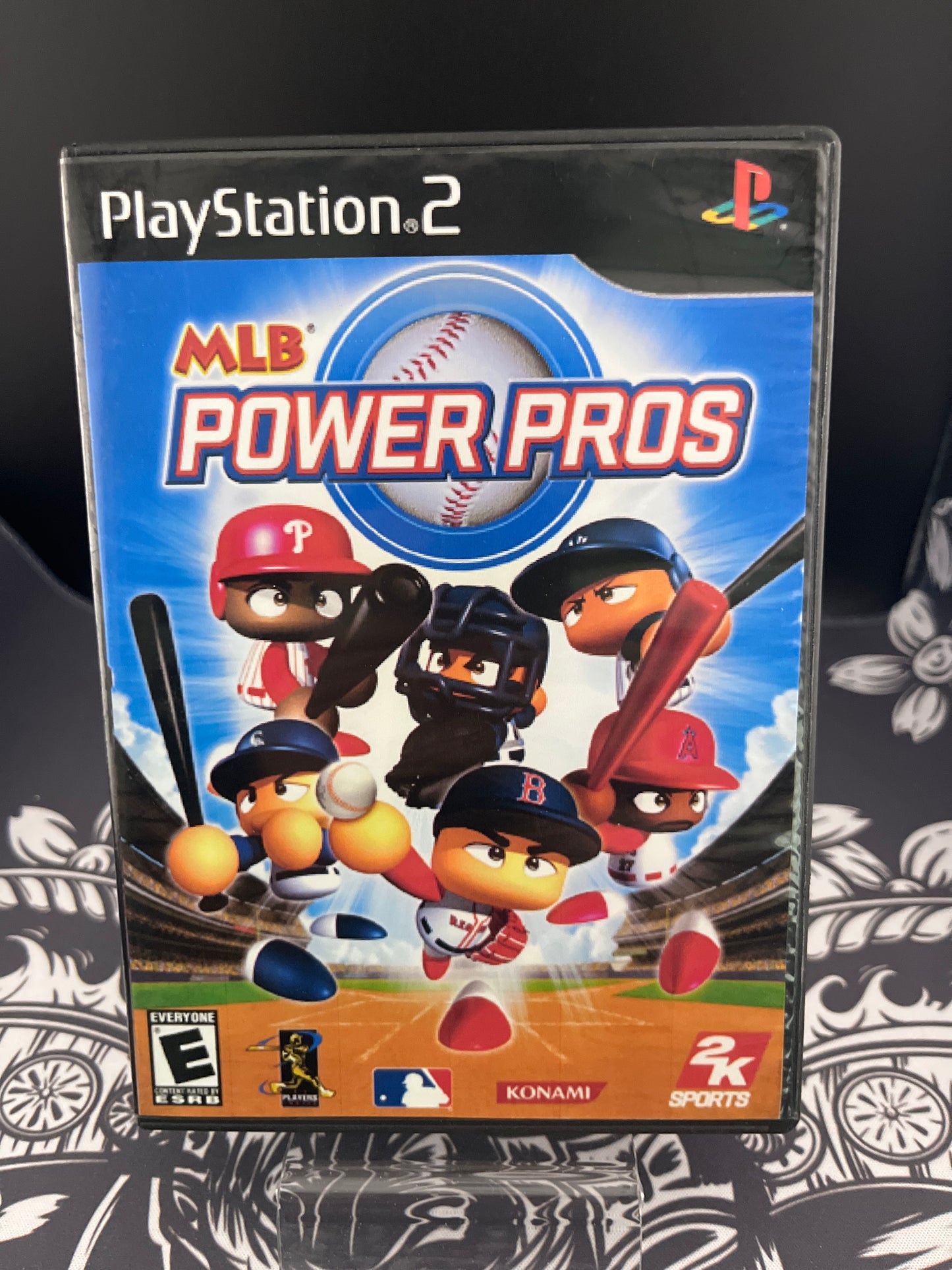 MLB Power Pros PS2 (Reprinted cover, No Manual)