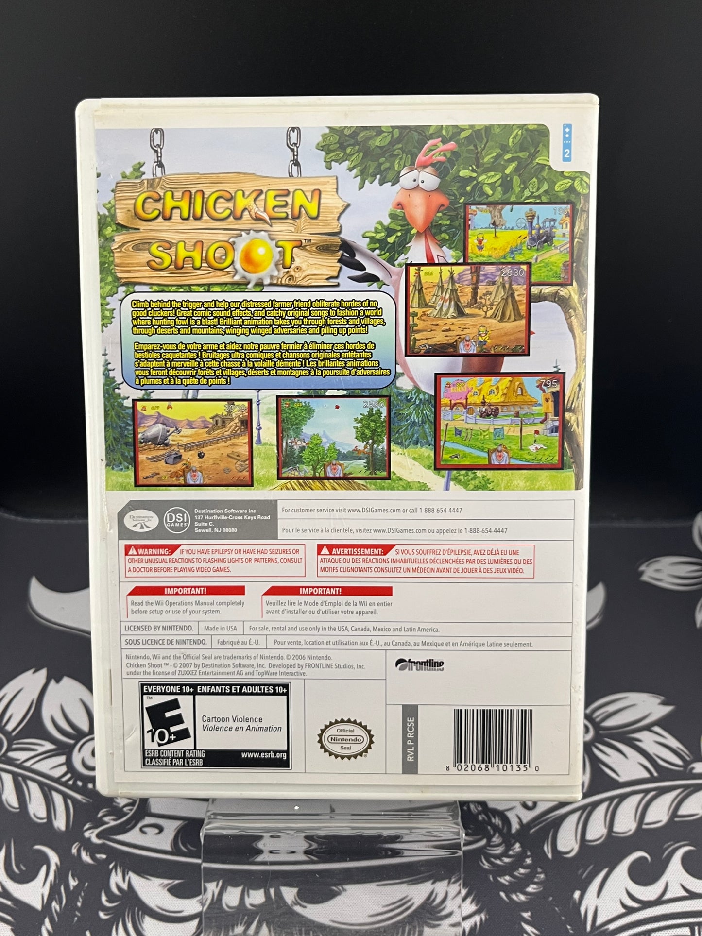 Chicken Shoot Wii CIB