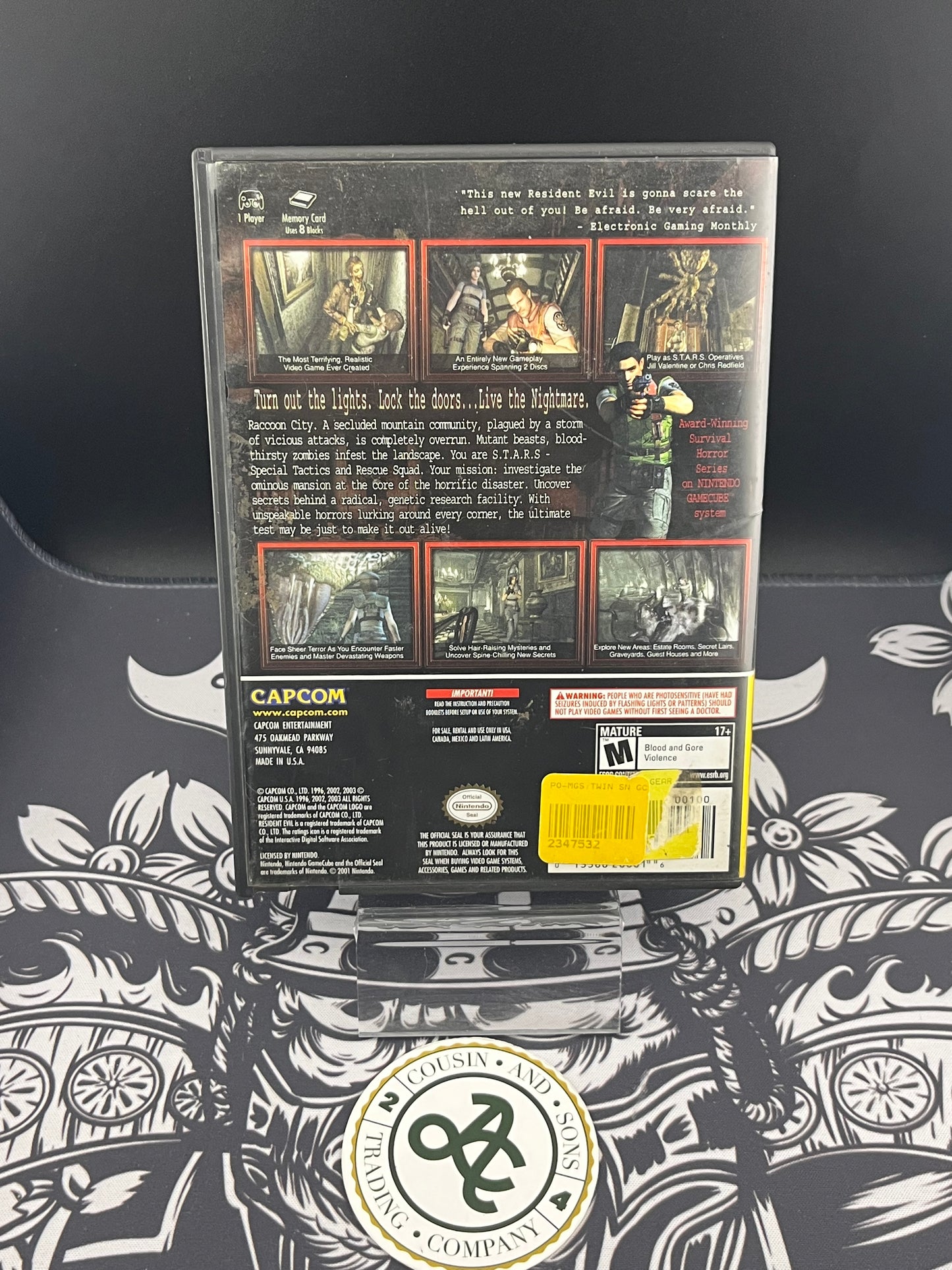 Resident Evil GameCube Player Choice CIB