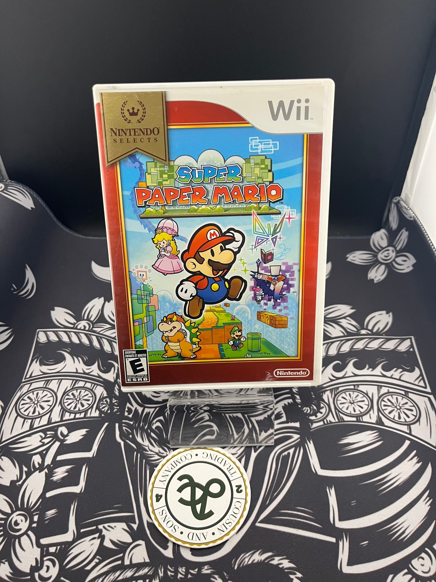 Super paper mario NS selects Wii CIB